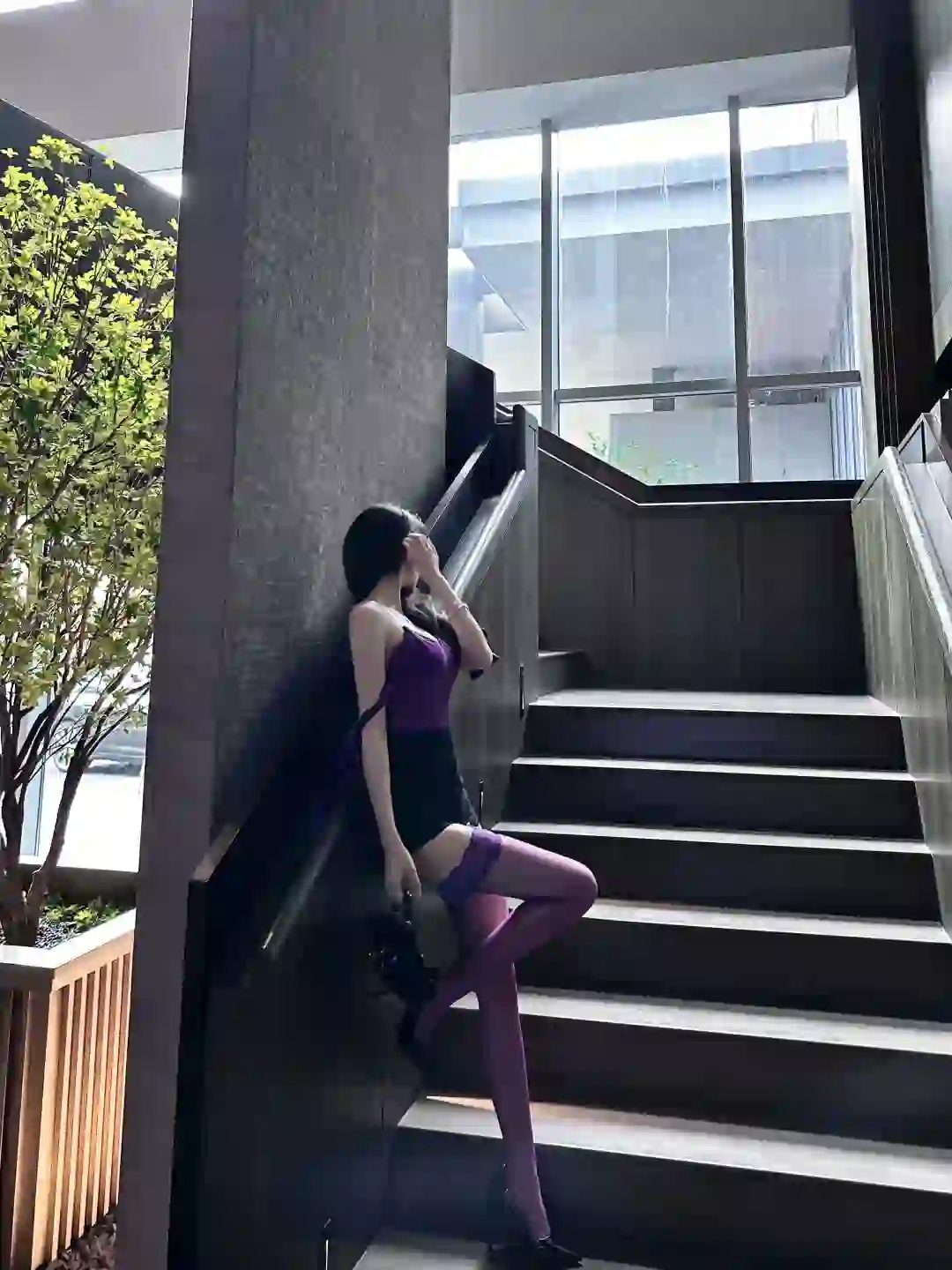 你说紫色韵味💜