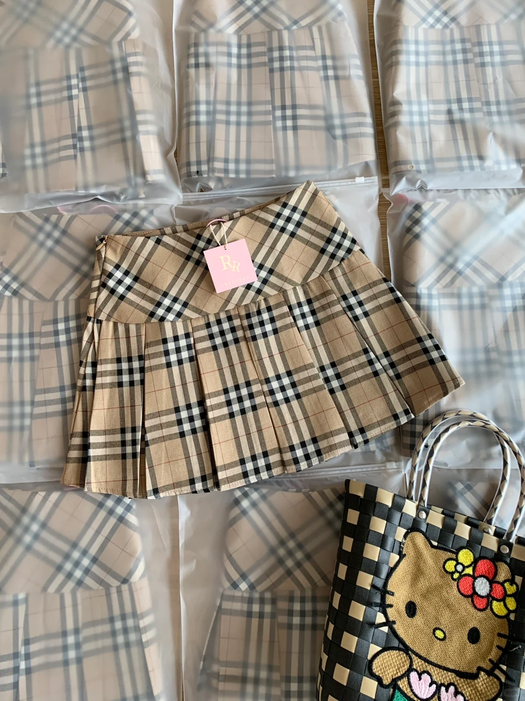 🎀🧸咖色格纹太正了！！！第二批📦到货～