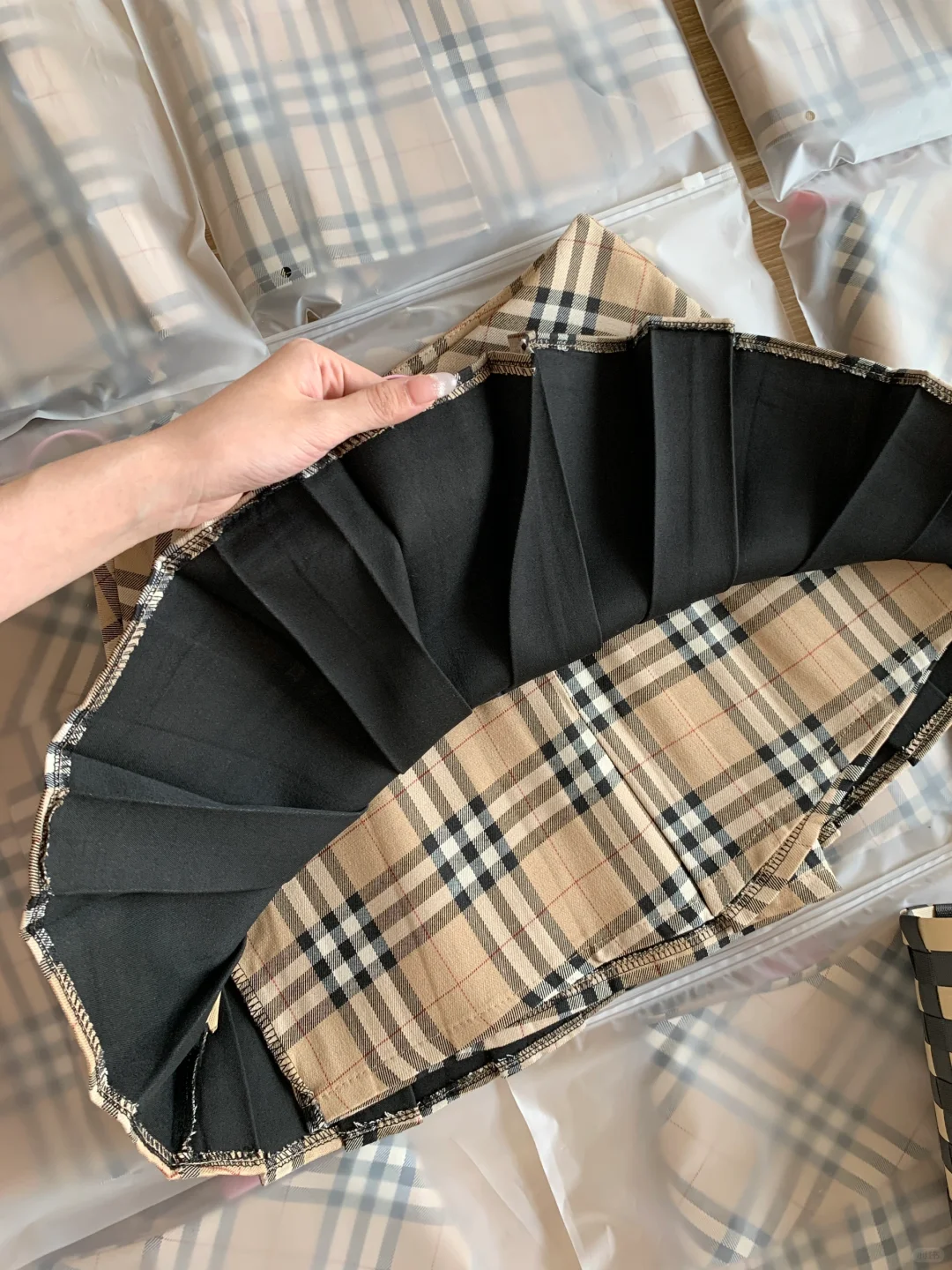 🎀🧸咖色格纹太正了！！！第二批📦到货～