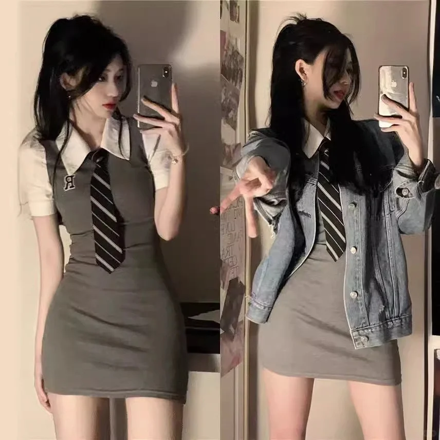 夏季必备👗JK纯欲连衣裙