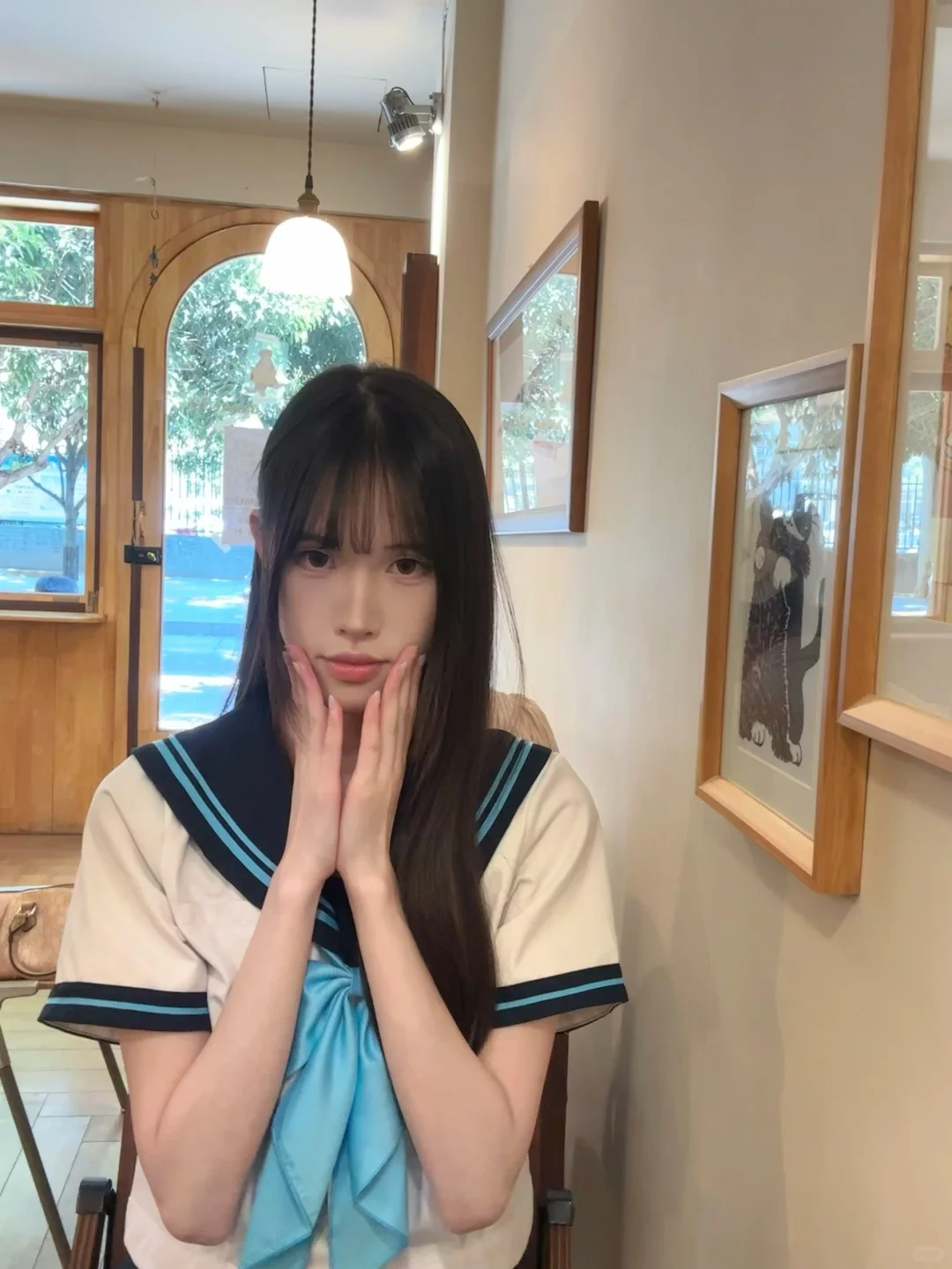 上一次穿jk还是去年