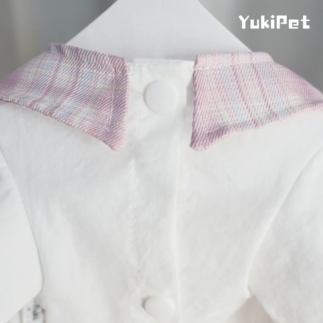 宠物衣服| 小狗校供感JK制服 粉色JK小裙子