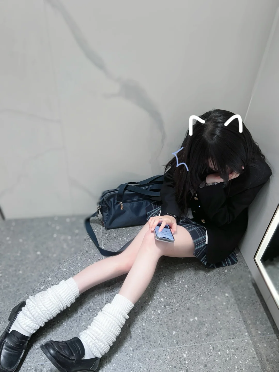 堆堆袜和jk…最佳搭档