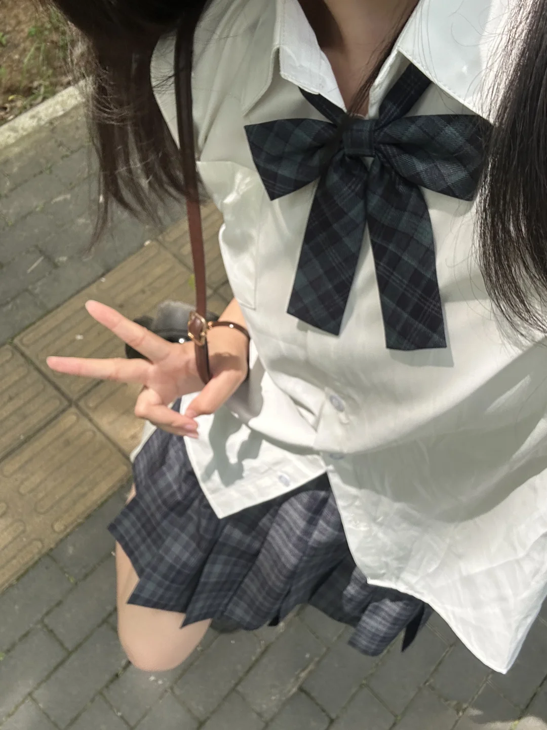 好爱我的jk裙！！！谁懂！自带氛围😭😭