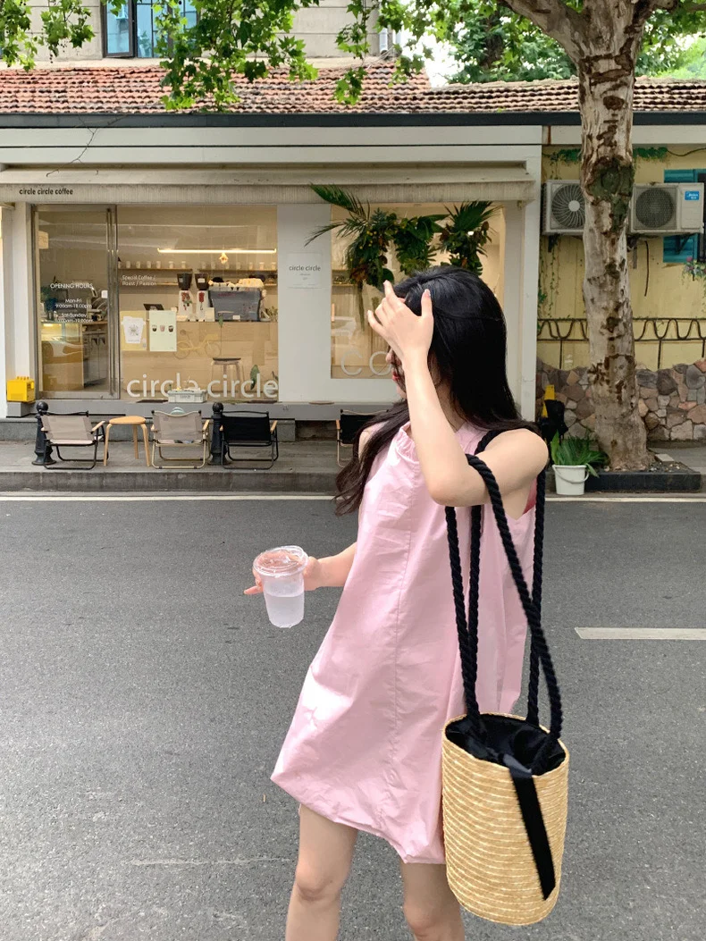 🌸甜妹必备 谁能拒绝这条粉色花苞裙！