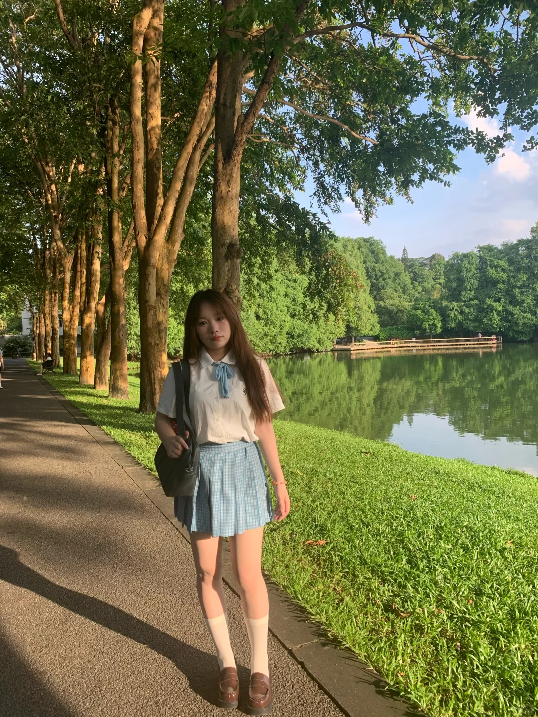 谁说微胖不能穿jk了