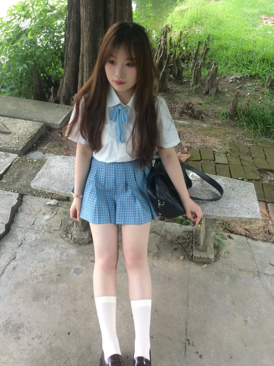 谁说微胖不能穿jk了