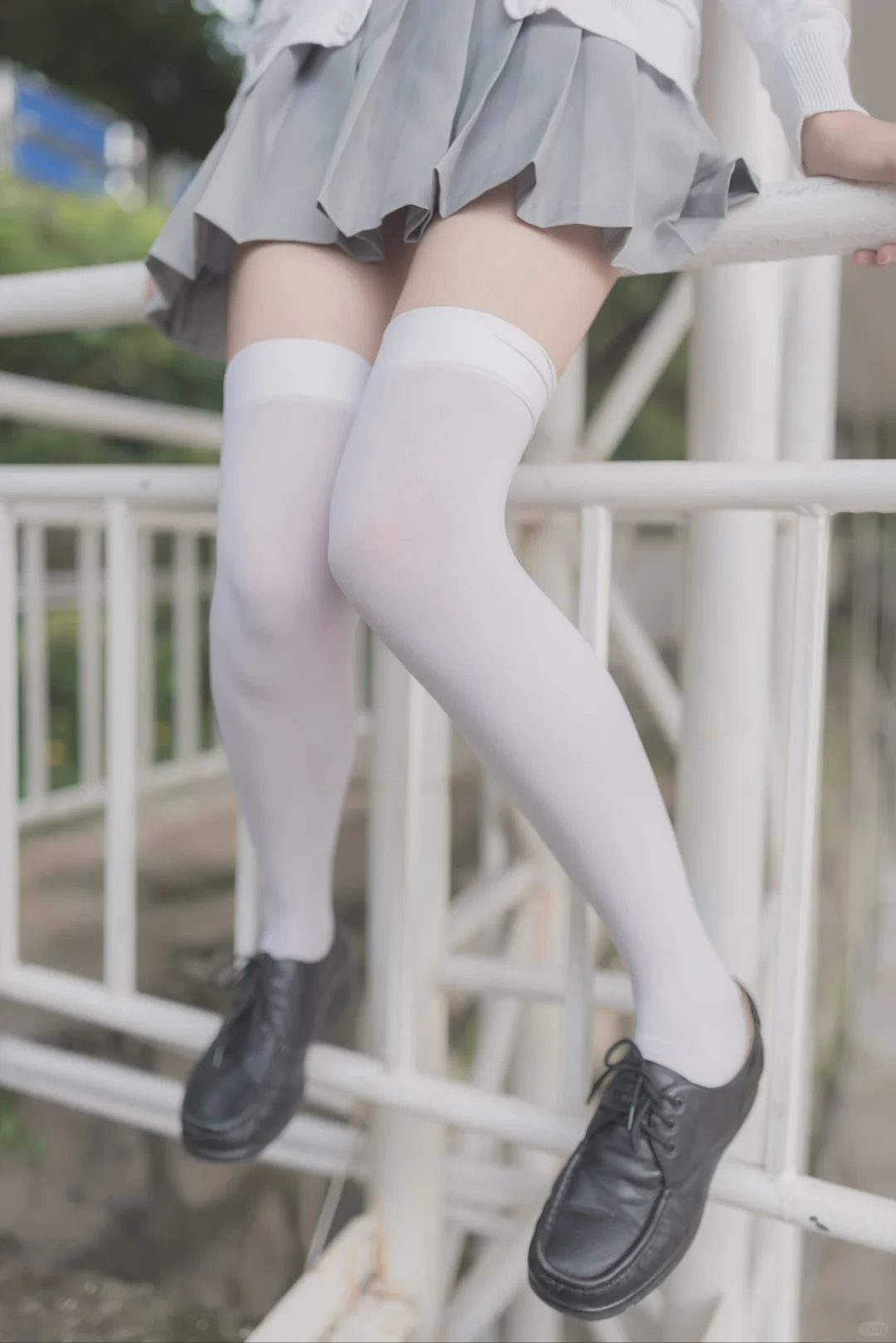 jk＋过膝白丝