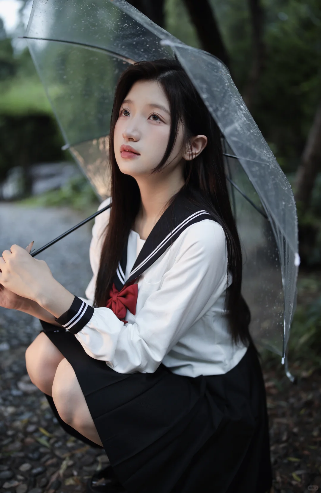 氛围感直接拉满｜JK情绪风写真