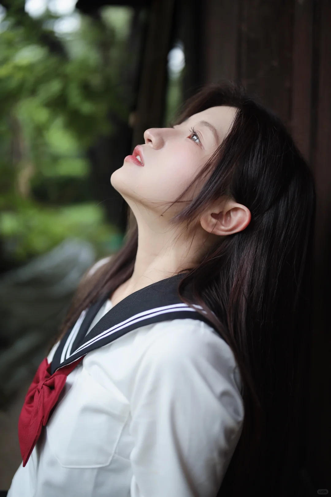 氛围感直接拉满｜JK情绪风写真