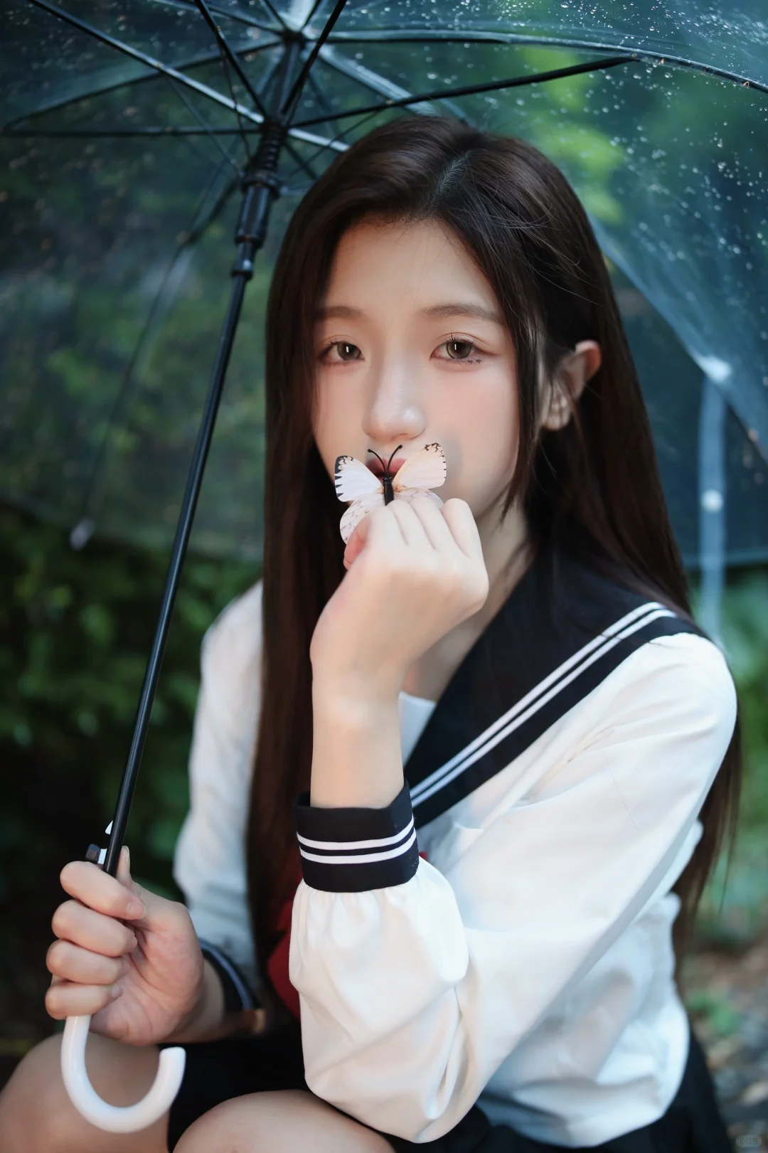 氛围感直接拉满｜JK情绪风写真