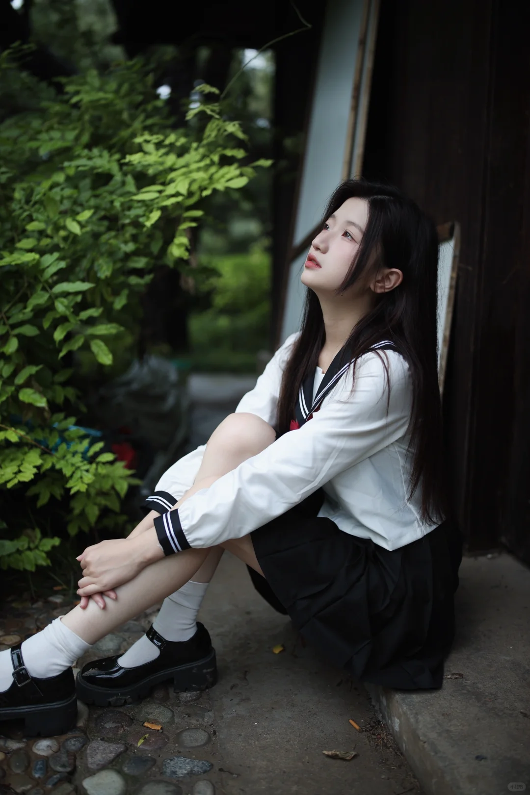 氛围感直接拉满｜JK情绪风写真