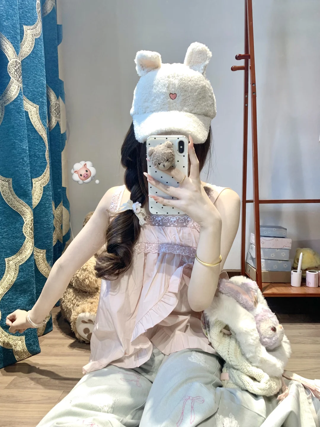 🐰谁懂 这样穿真的好乖！！！