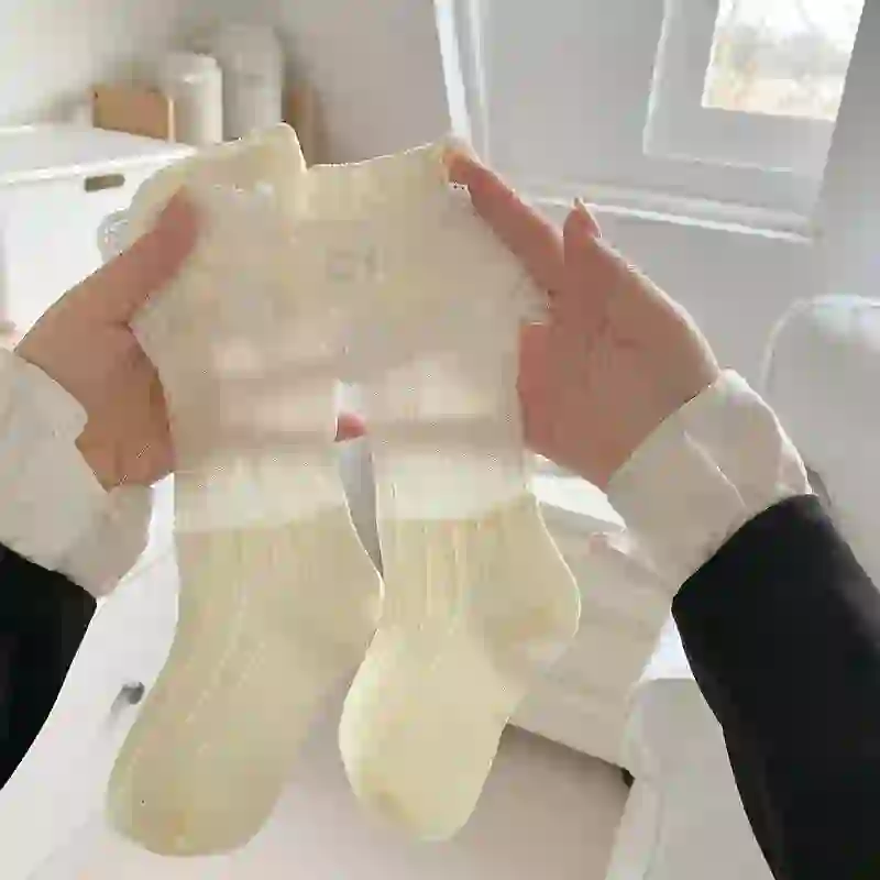 这款jk蕾丝花边中筒袜泰赞喇吧！！！