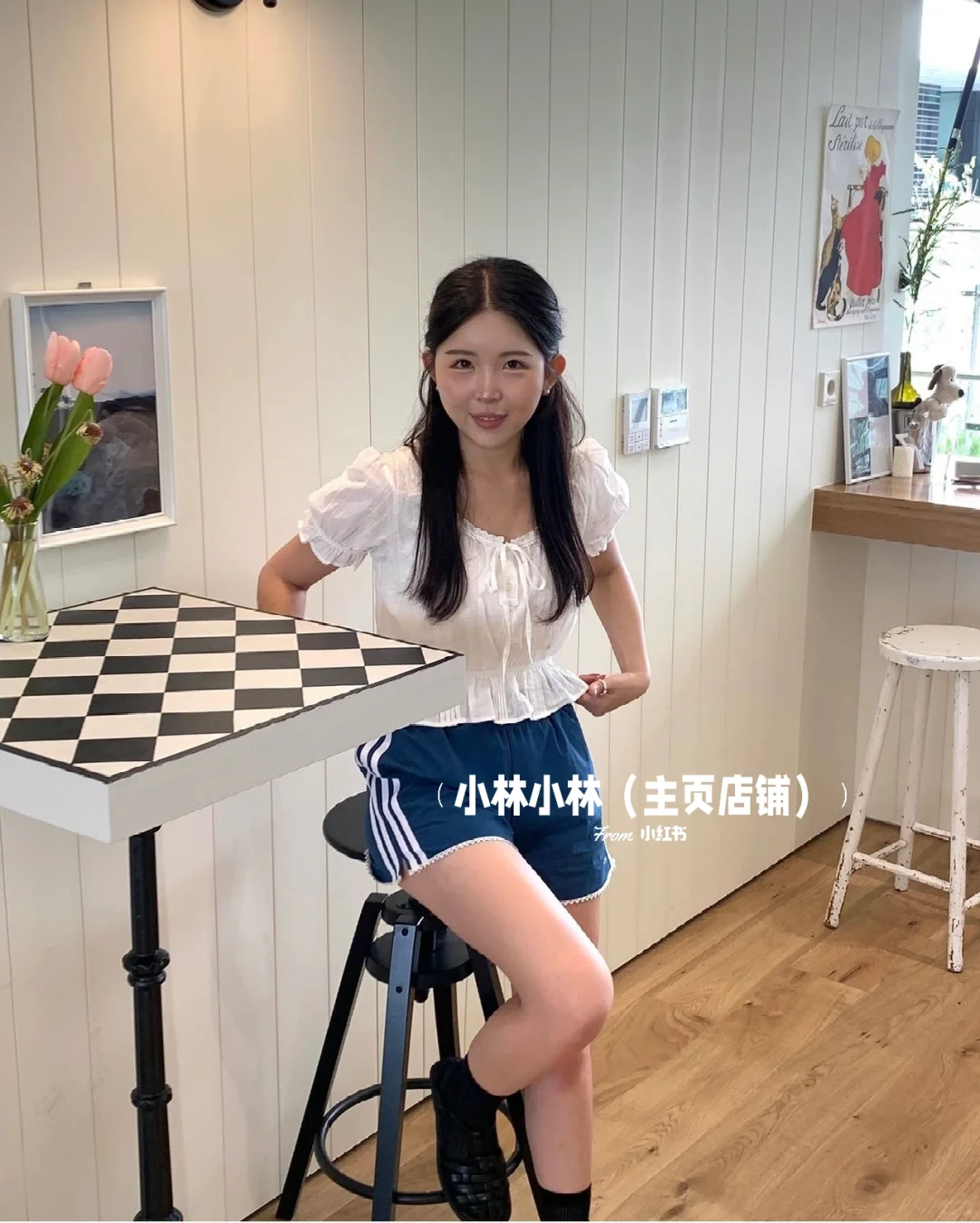 韩国夏日甜妹穿搭～东大门八奶thebarnnet