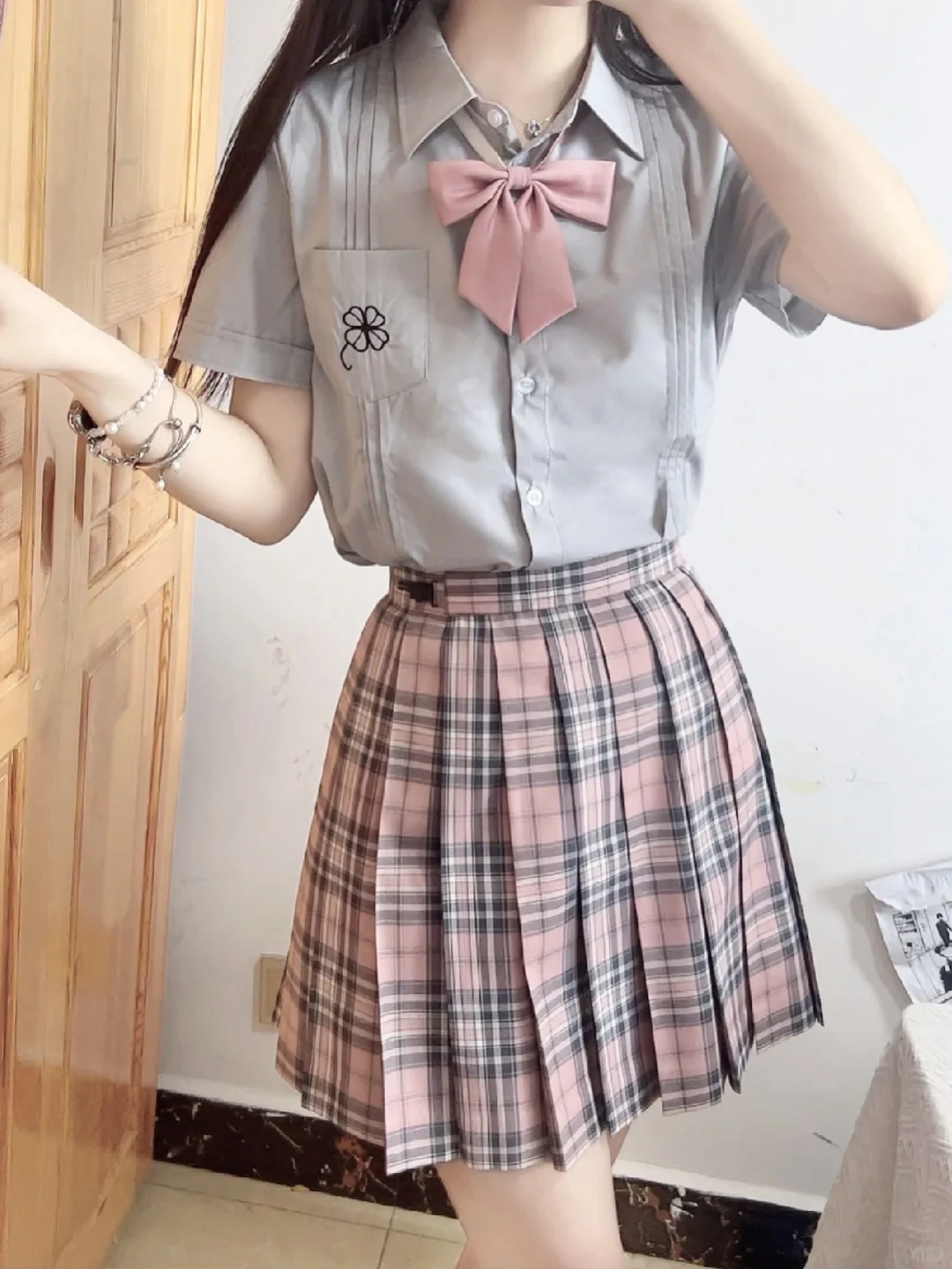 JK制服/灰粉学妹感
