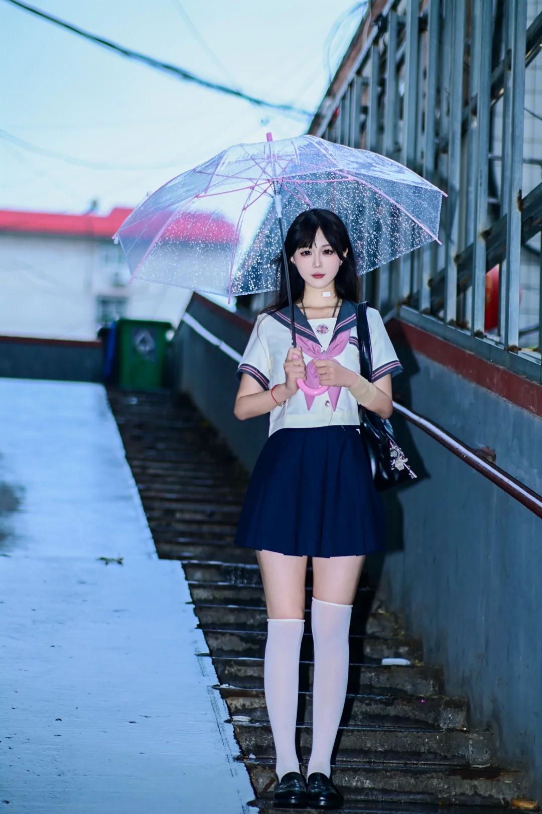 下雨天好适合拍jk