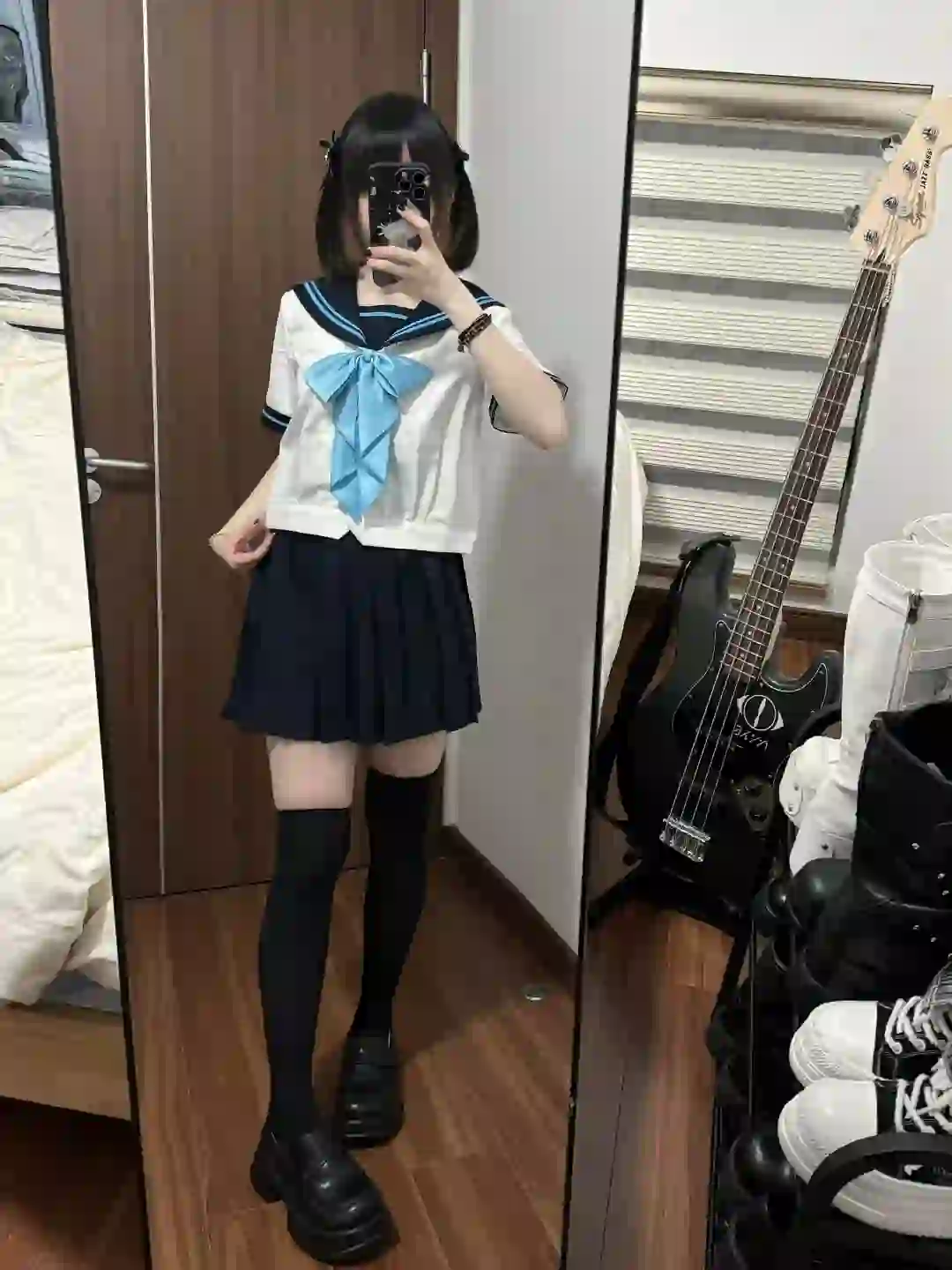 好久没穿jk了(˶‾᷄ ⁻̫ ‾᷅˵)