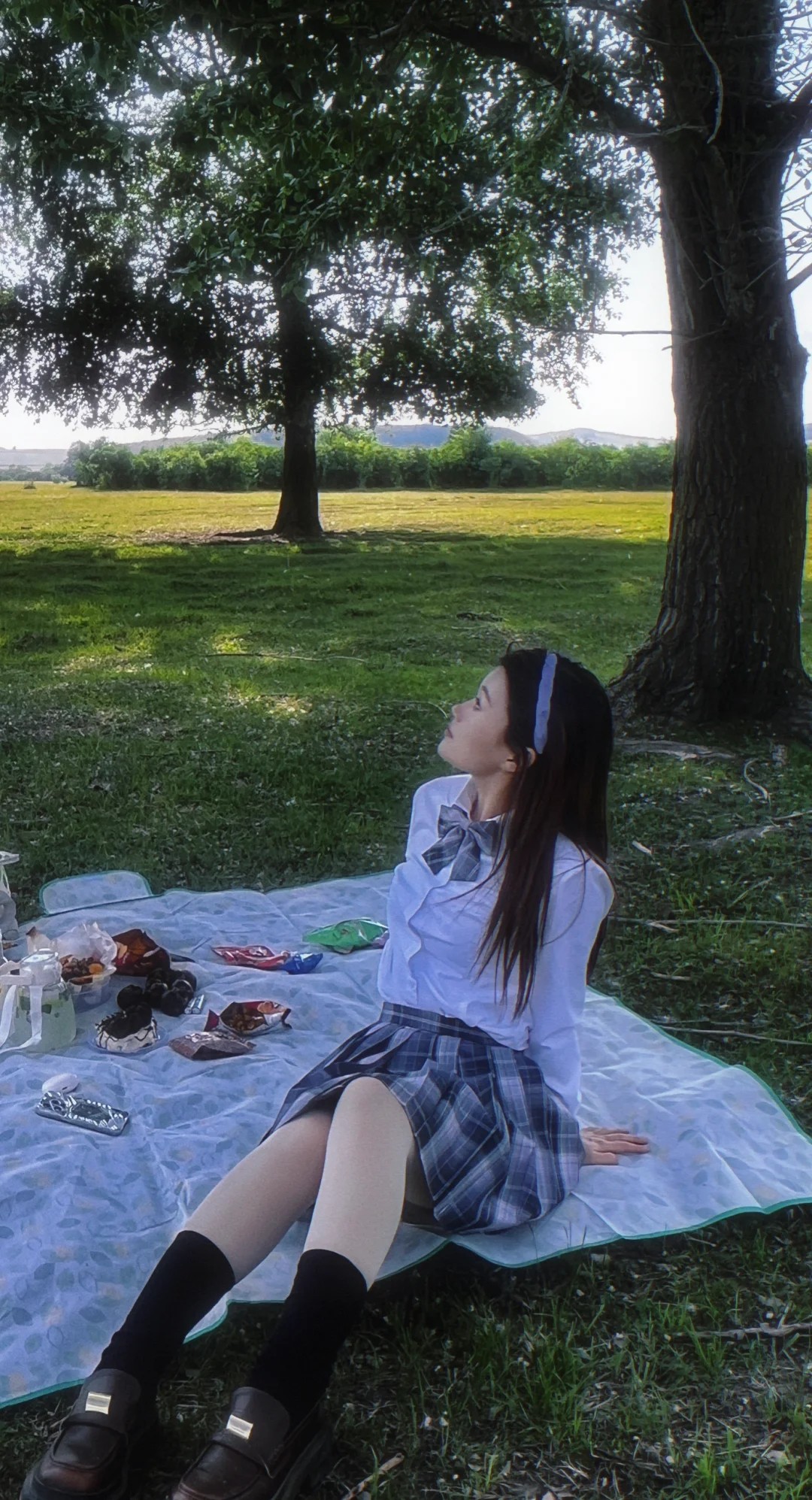 野餐🧺和JK莫名有点搭