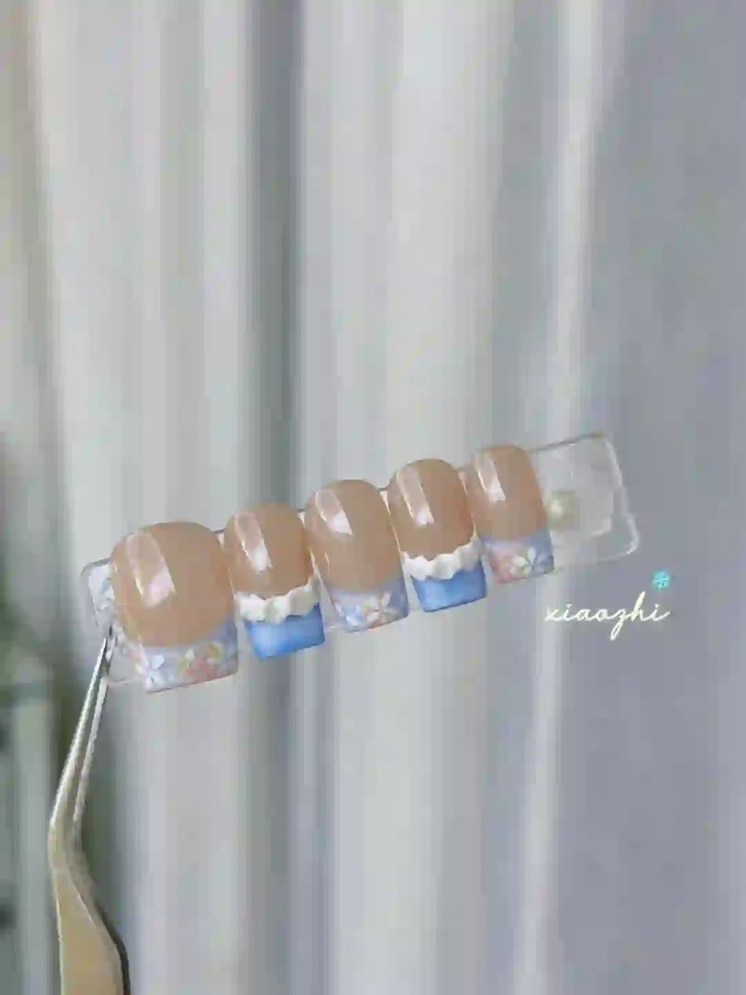 复刻美甲第一弹#可爱甜妹风