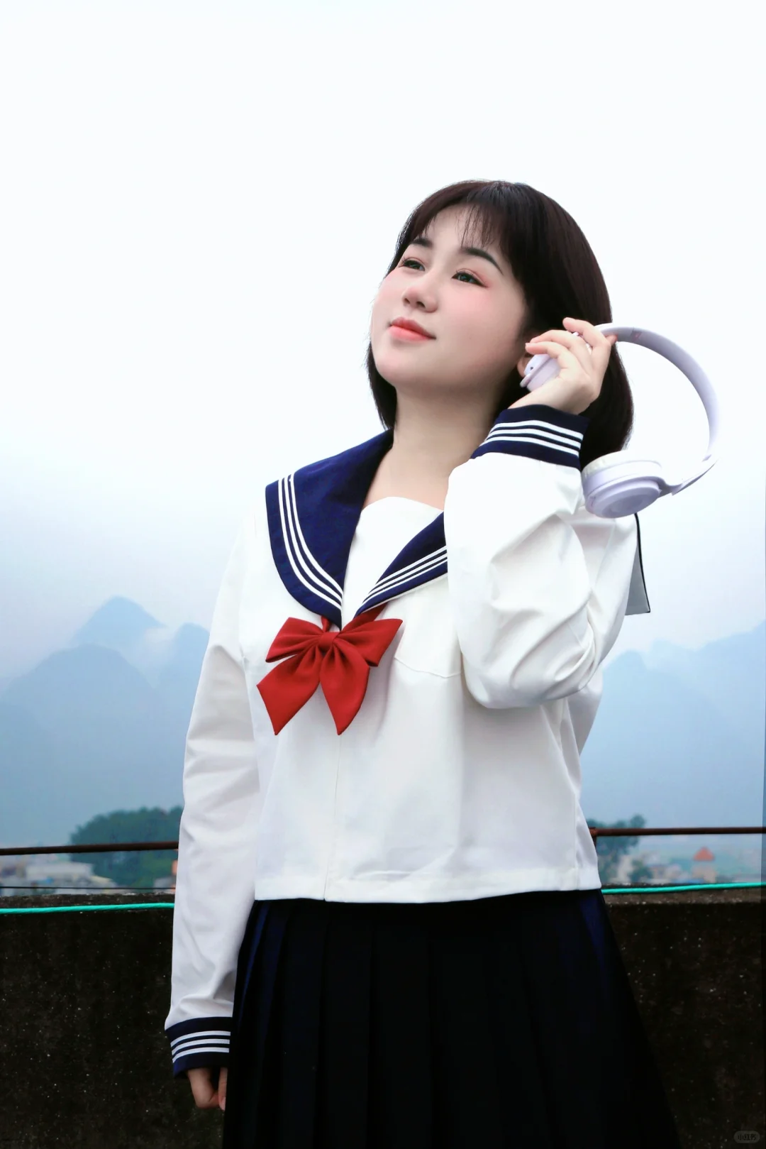 天台jk少女写真