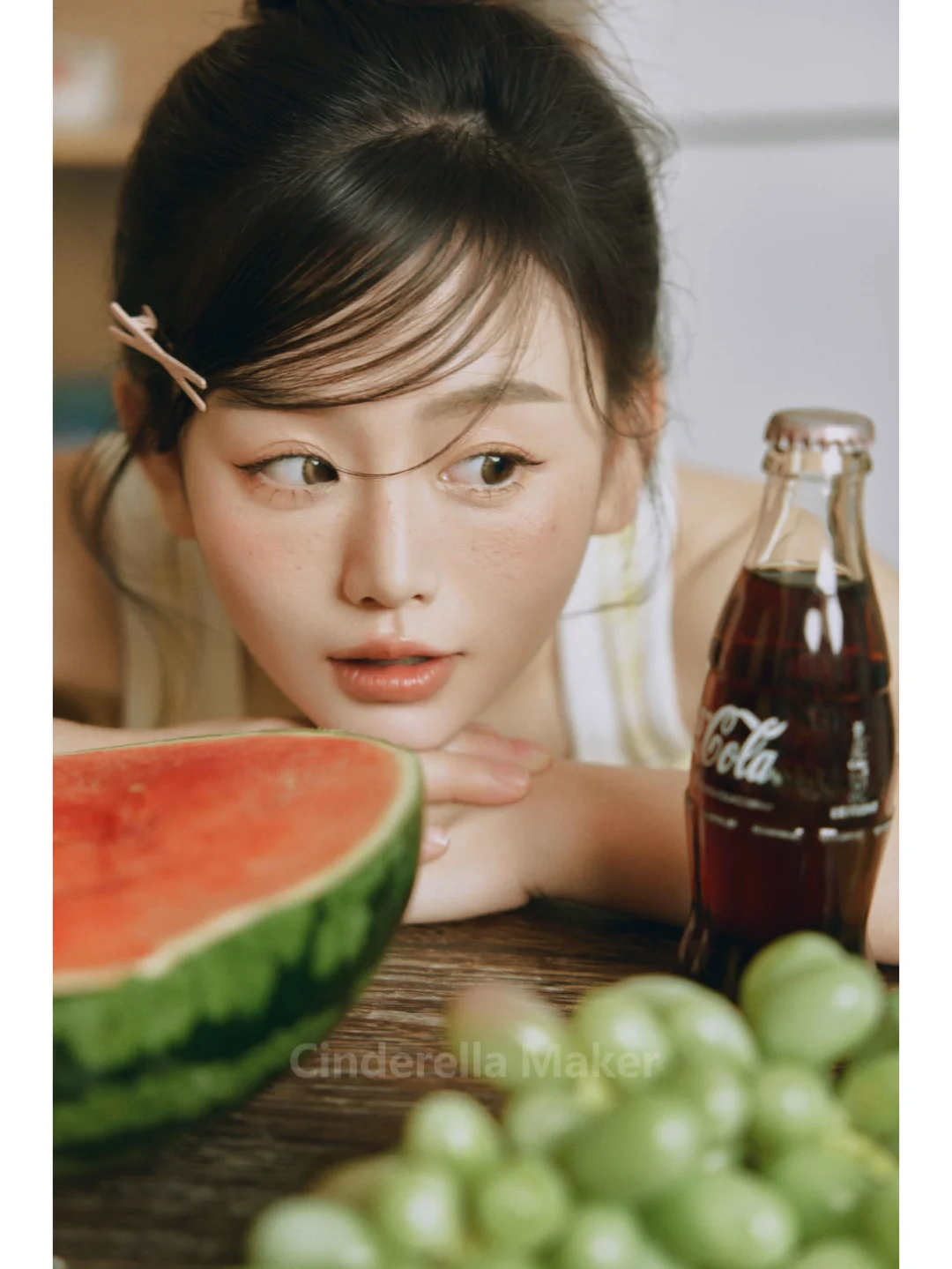 🍉西瓜哪有甜妹甜！|日杂写真