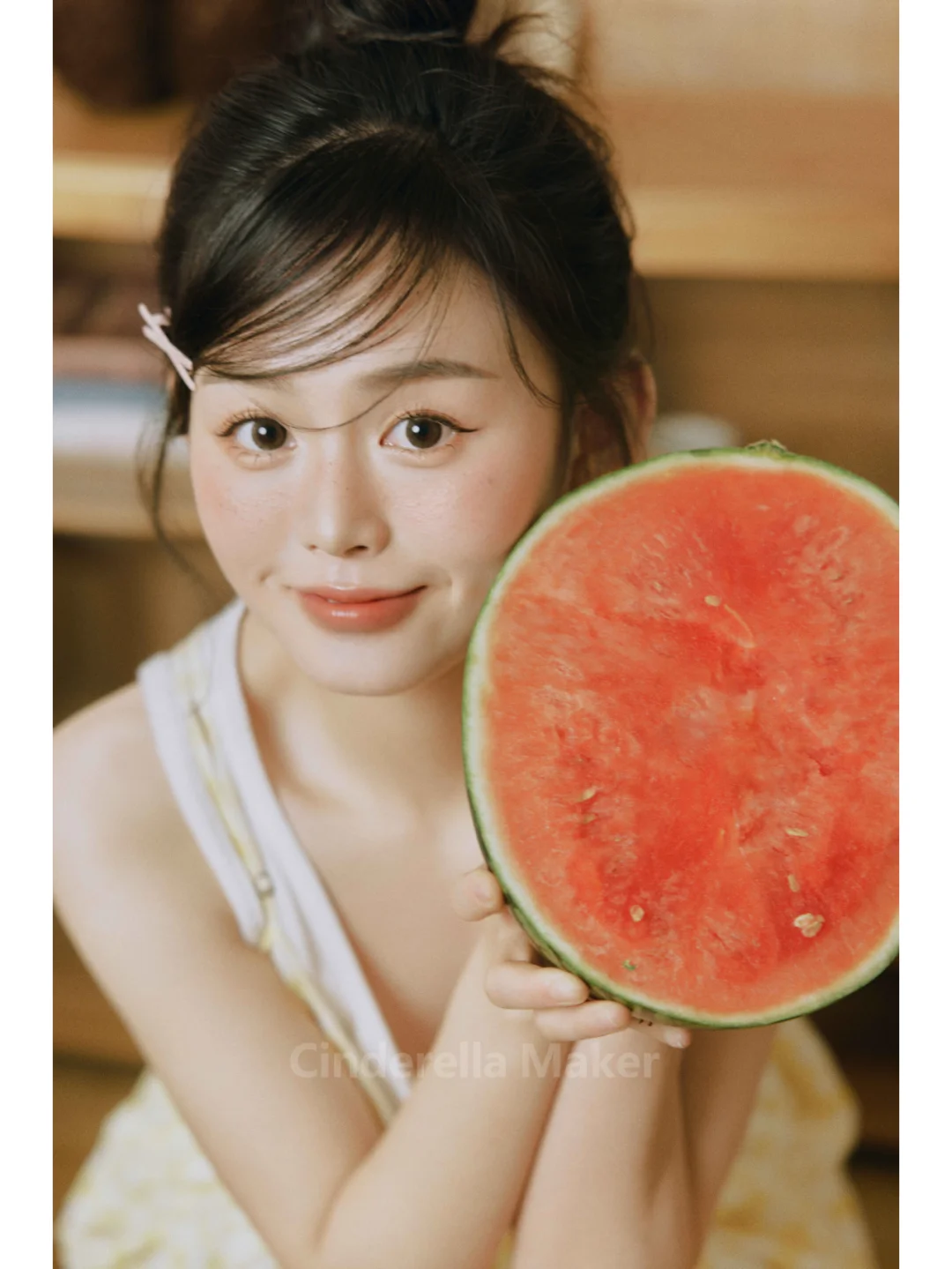 🍉西瓜哪有甜妹甜！|日杂写真