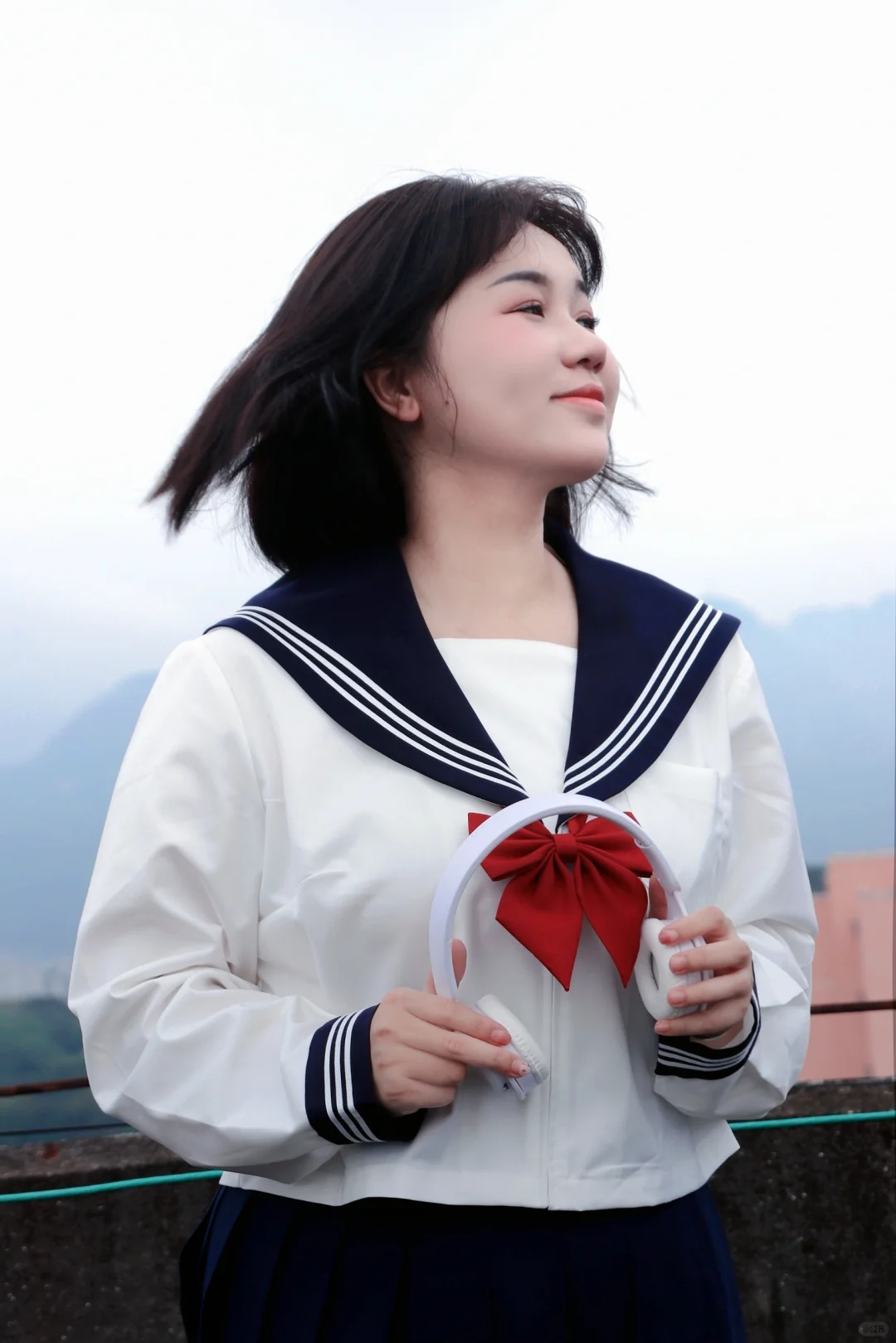天台jk少女写真