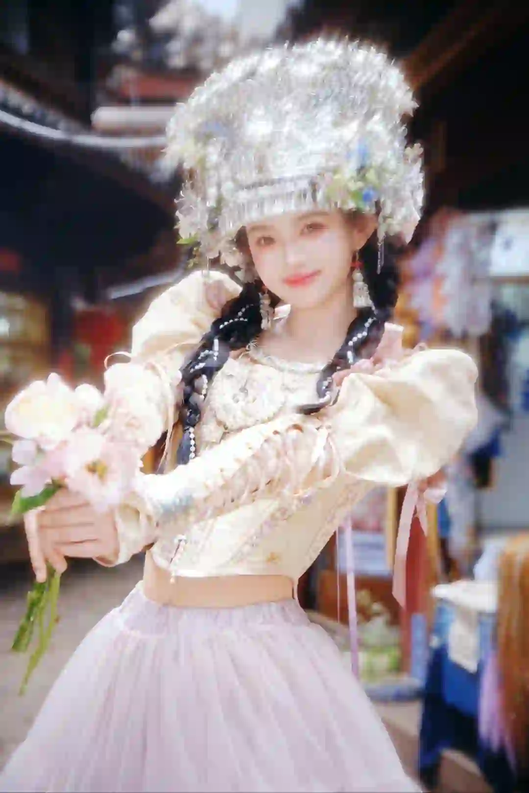 在丽江做一回少女感满满的苗族甜妹🍬