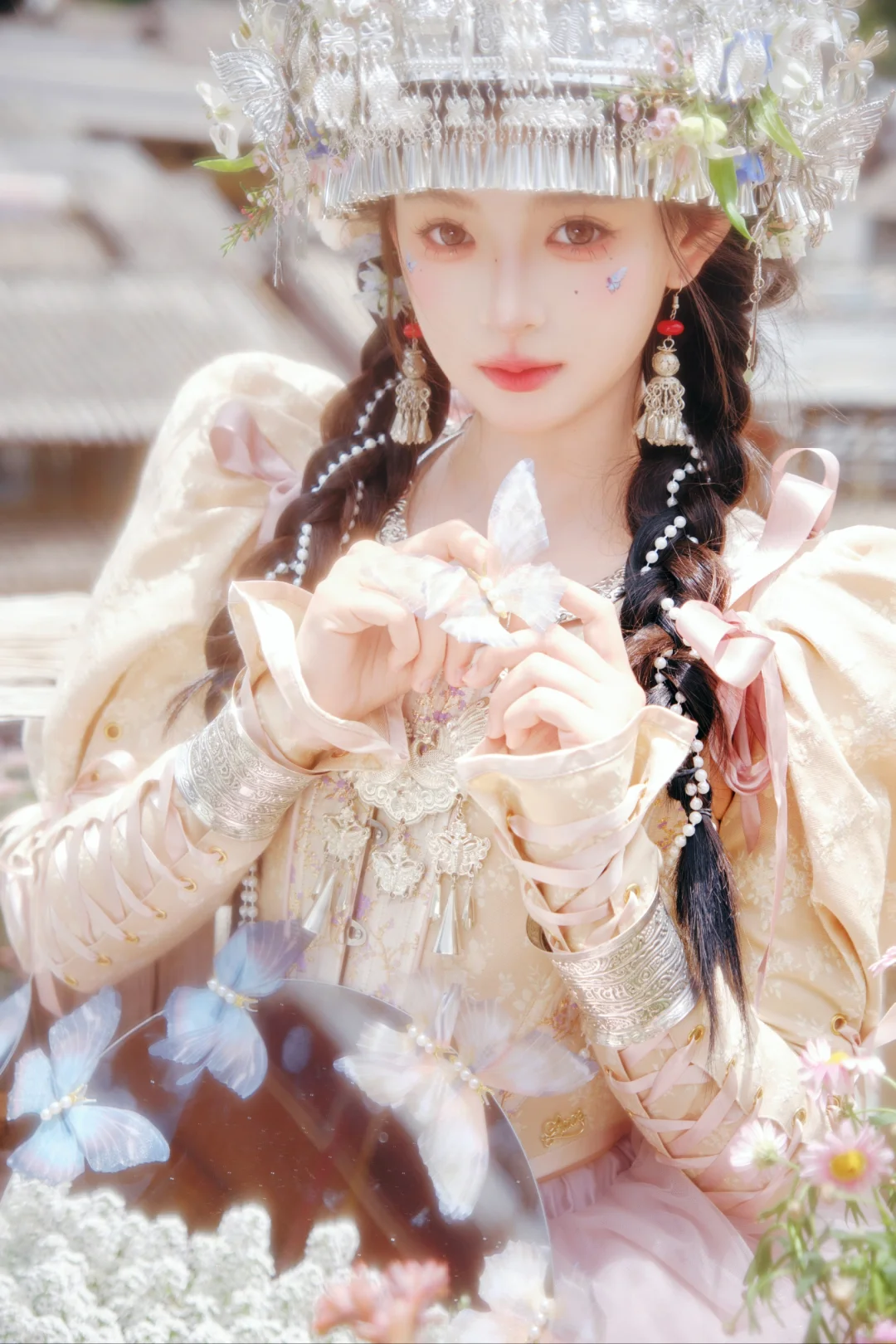 在丽江做一回少女感满满的苗族甜妹🍬