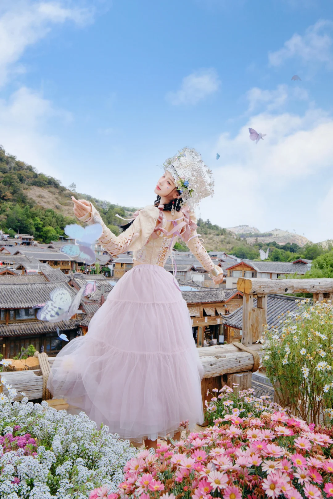 在丽江做一回少女感满满的苗族甜妹🍬