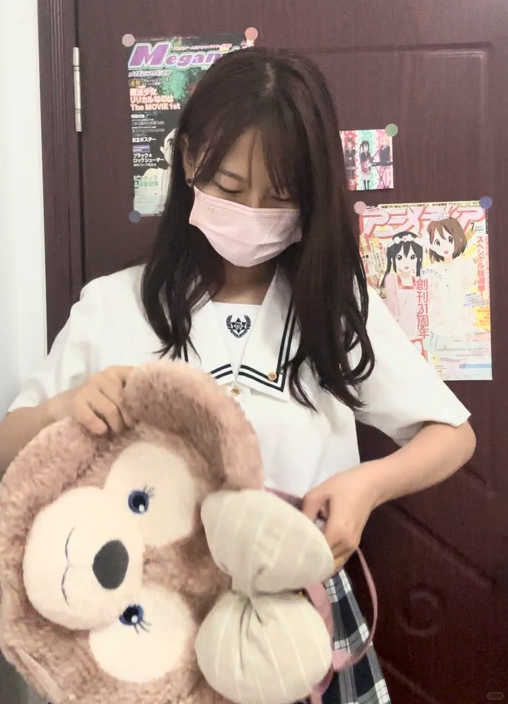 放学见