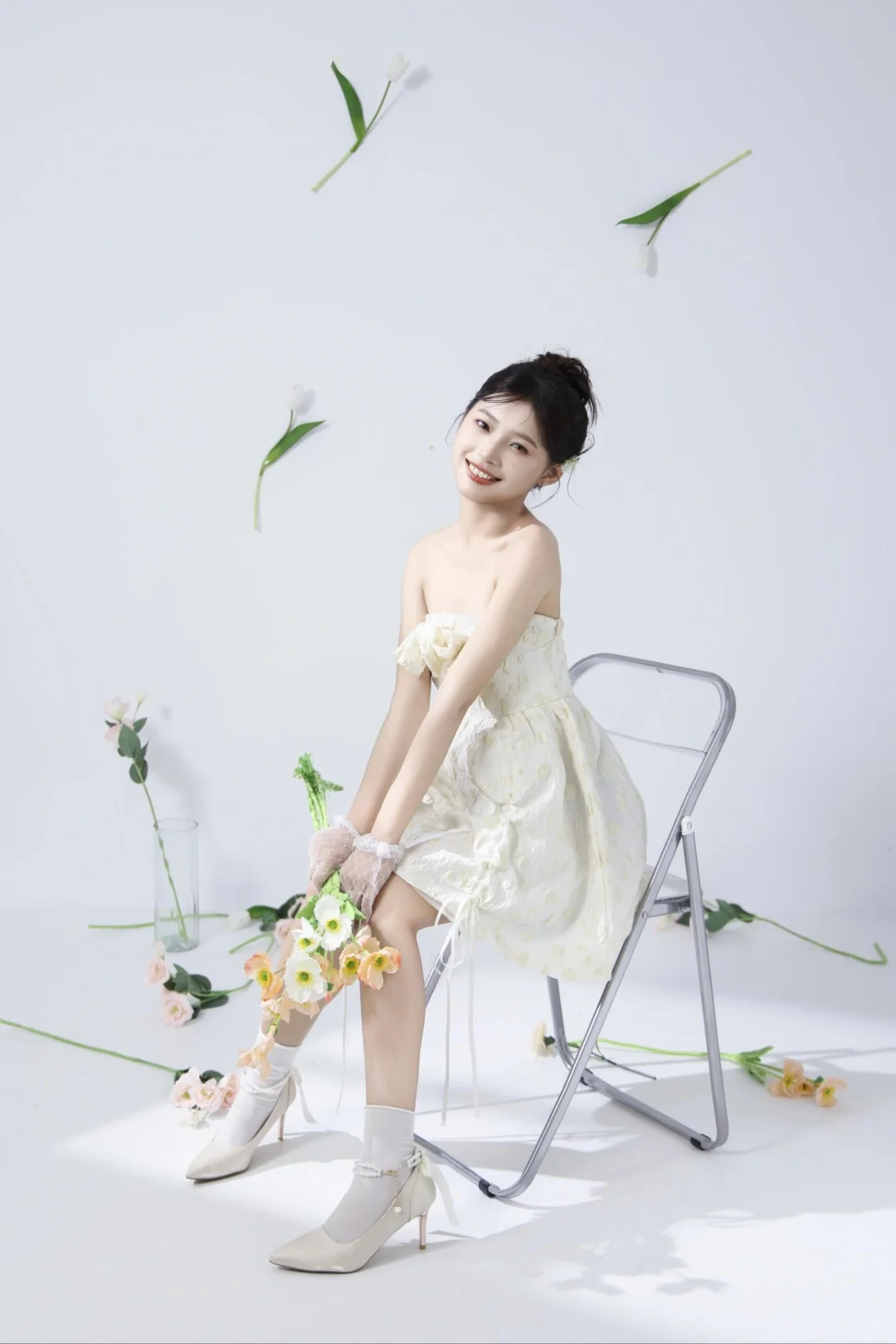 花漾少女🍃夏日清新甜妹韩系少女写真🌷