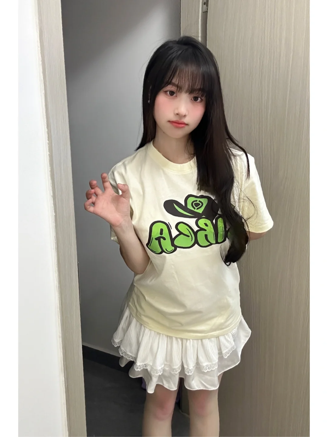 💚清纯甜妹风来袭！