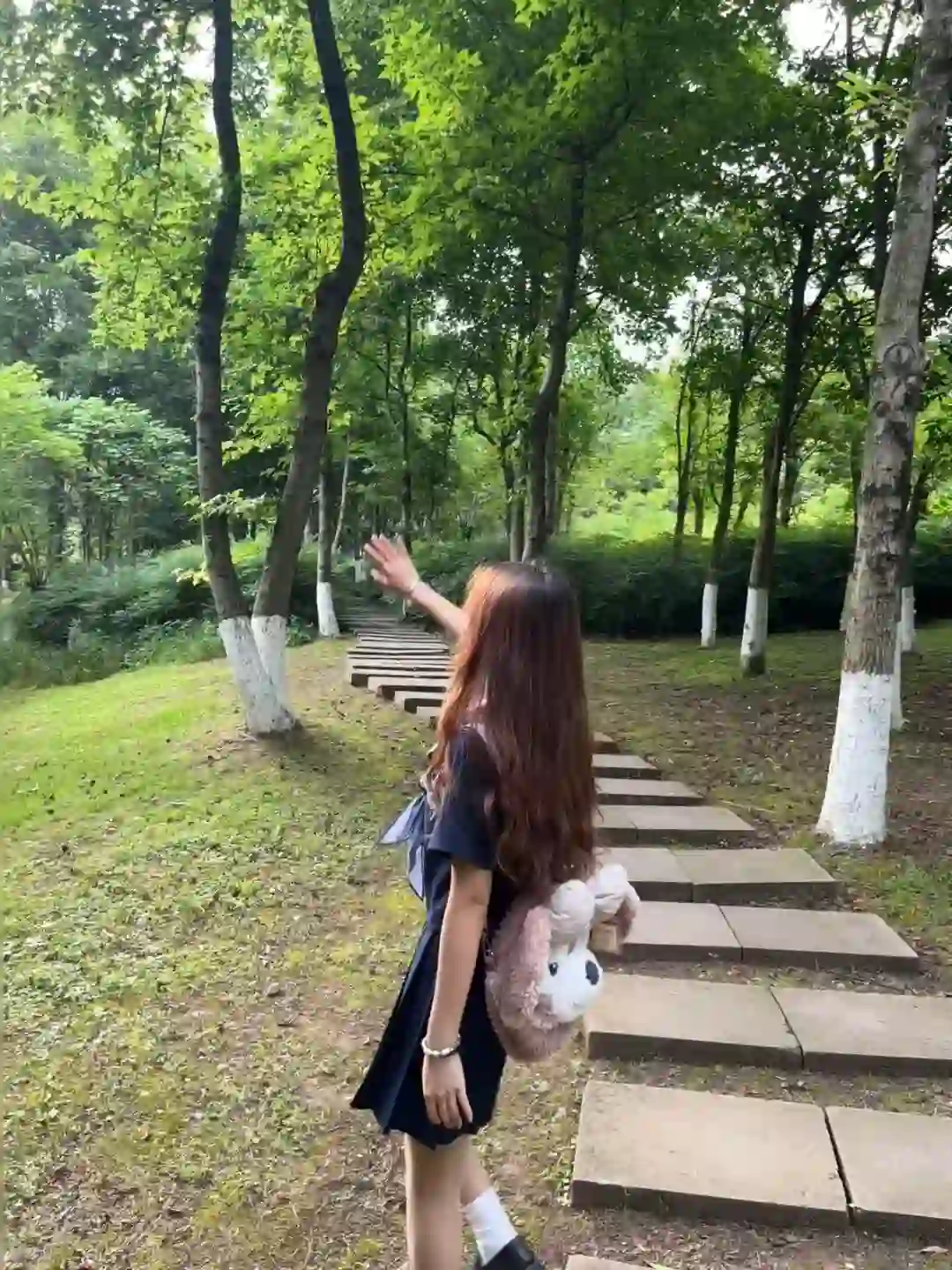夏天太适合穿jk啦