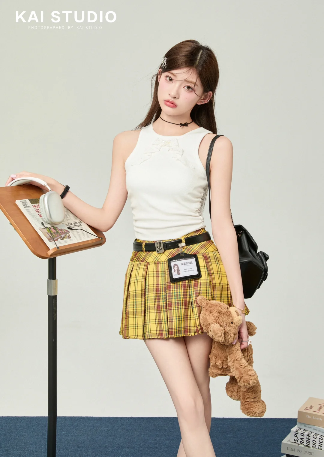 商业摄影｜辣妹学院JK lookbook 拍摄