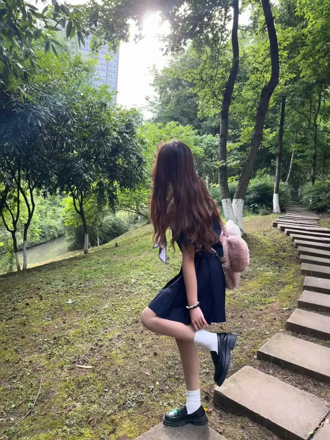 夏天太适合穿jk啦