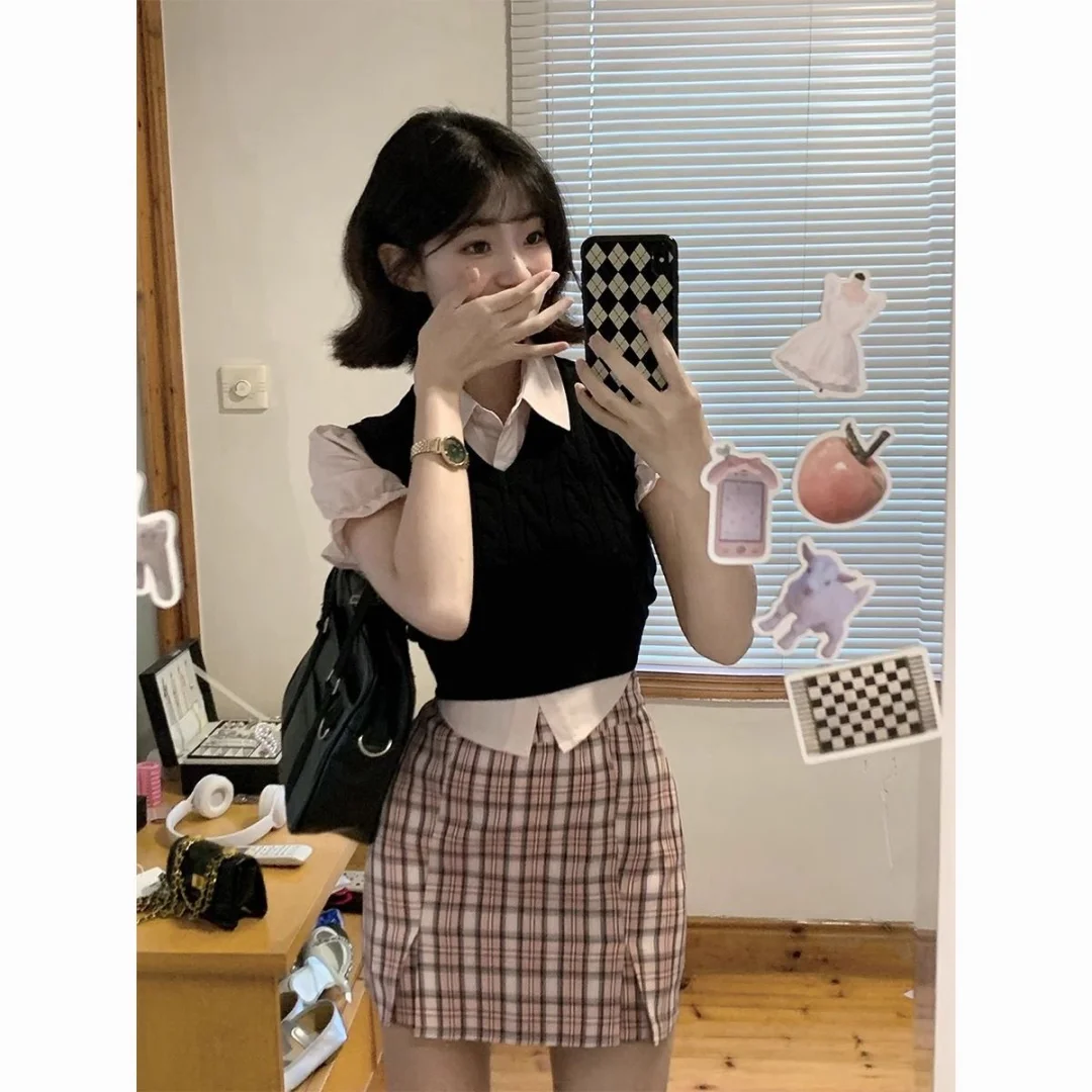 学院风jk套装 今日份OOTD