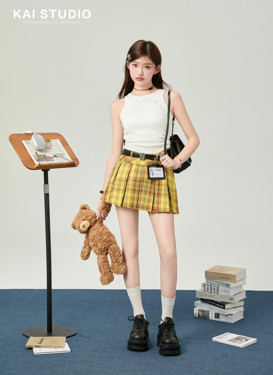 商业摄影｜辣妹学院JK lookbook 拍摄