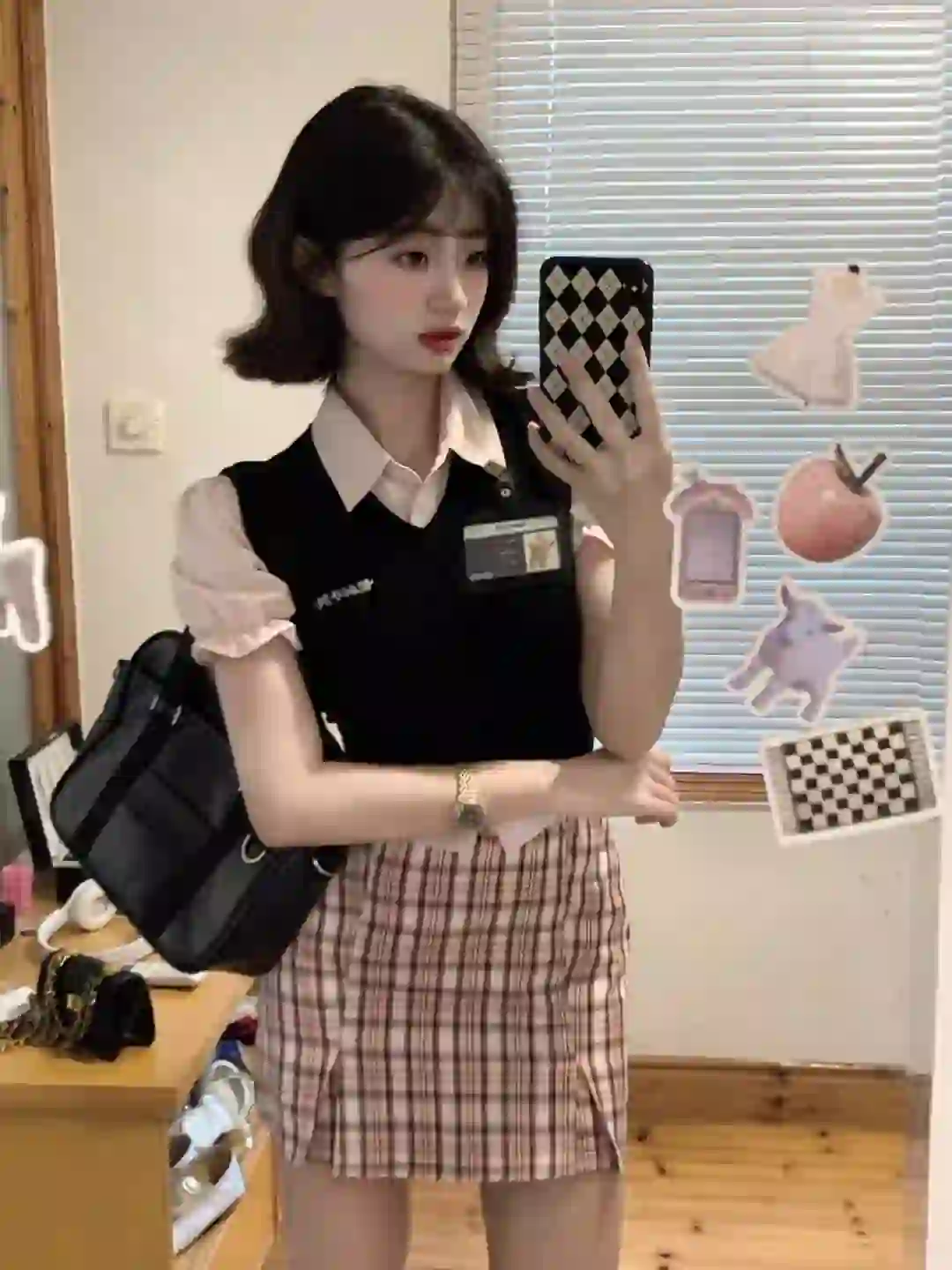 学院风jk套装 今日份OOTD