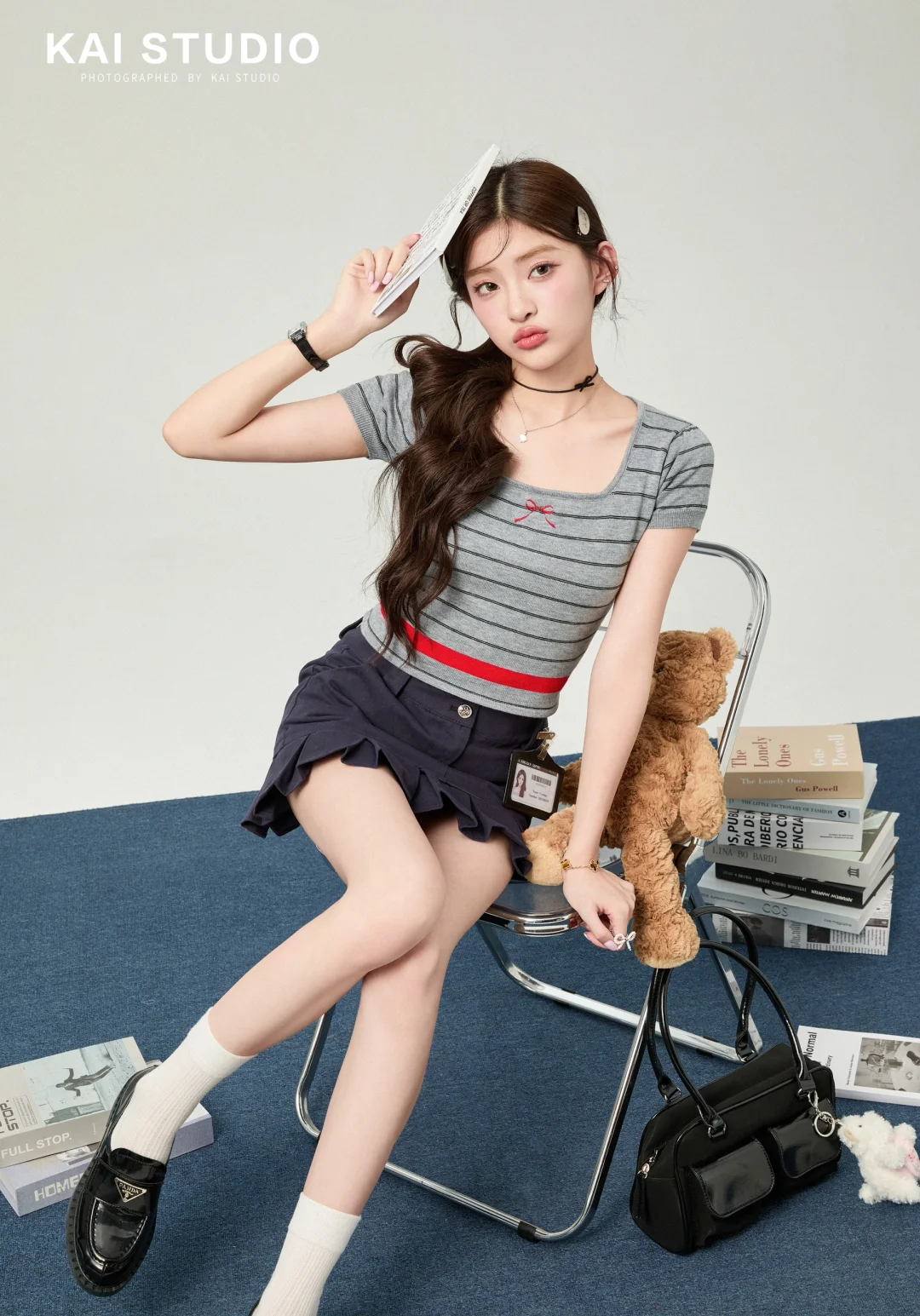 商业摄影｜辣妹学院JK lookbook 拍摄