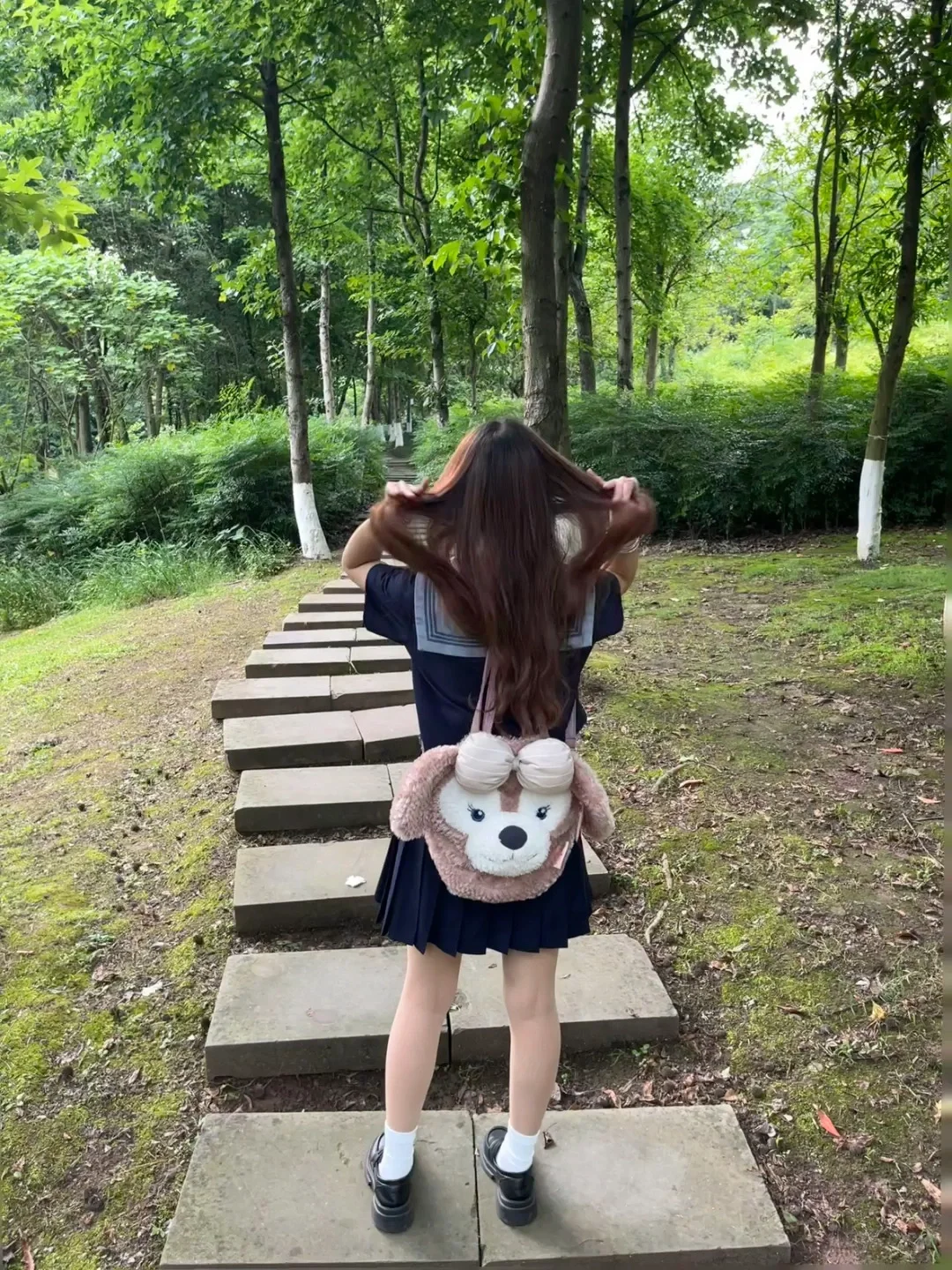 夏天太适合穿jk啦