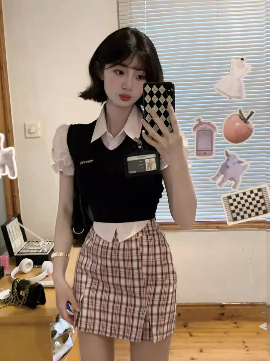 学院风jk套装 今日份OOTD
