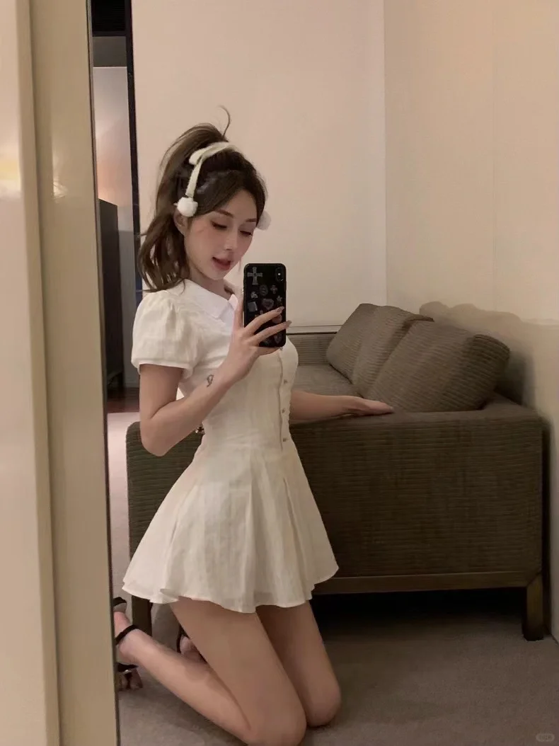这样子穿好甜啊！氛围感拉满