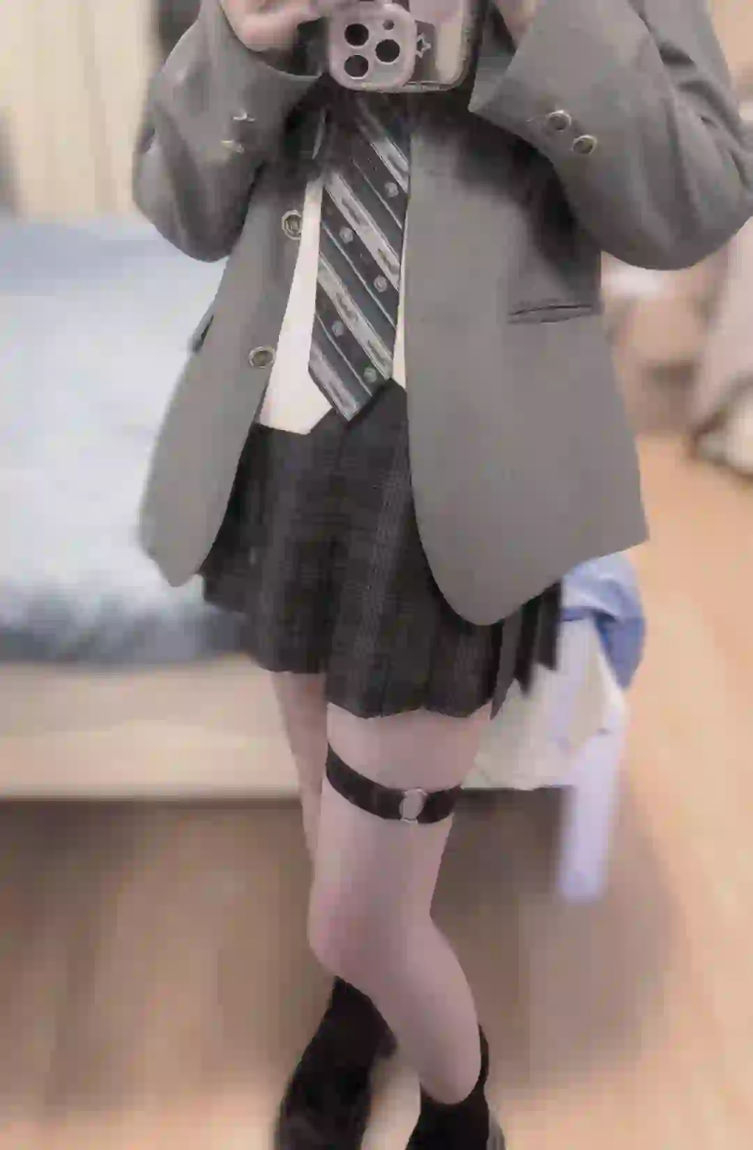 不愧是jk 我这种土狗穿上都好看