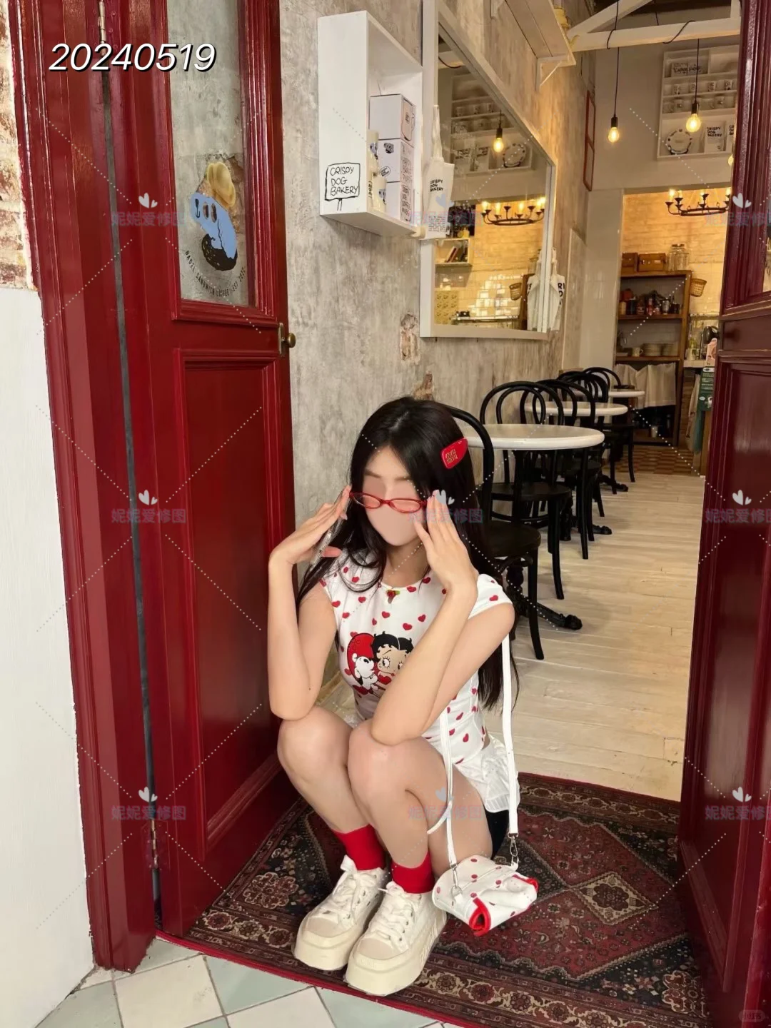 甜妹探店打卡拍照这样拍好看👏