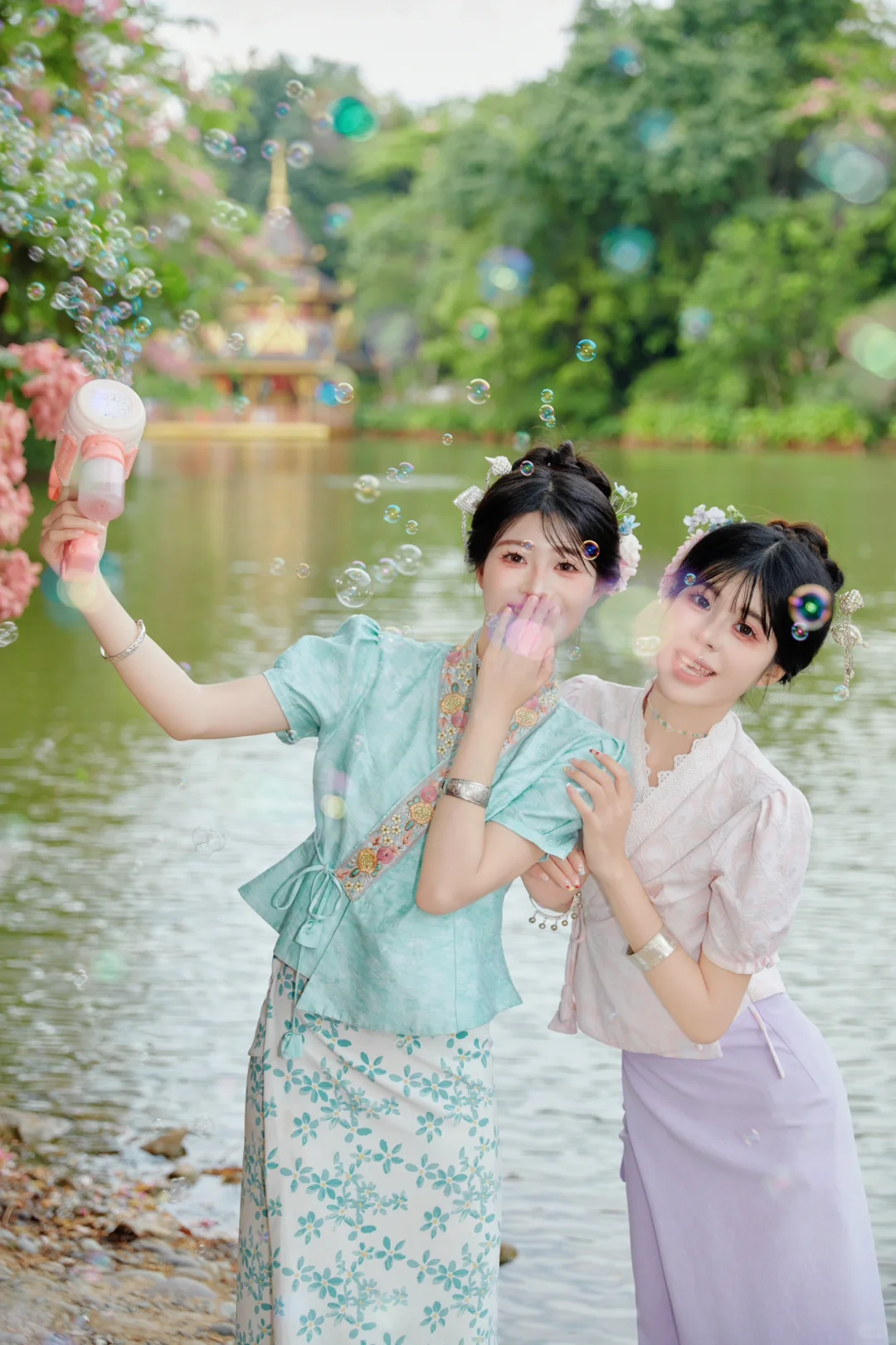 西双版纳｜不允许还有人没和姐妹拍傣服写真