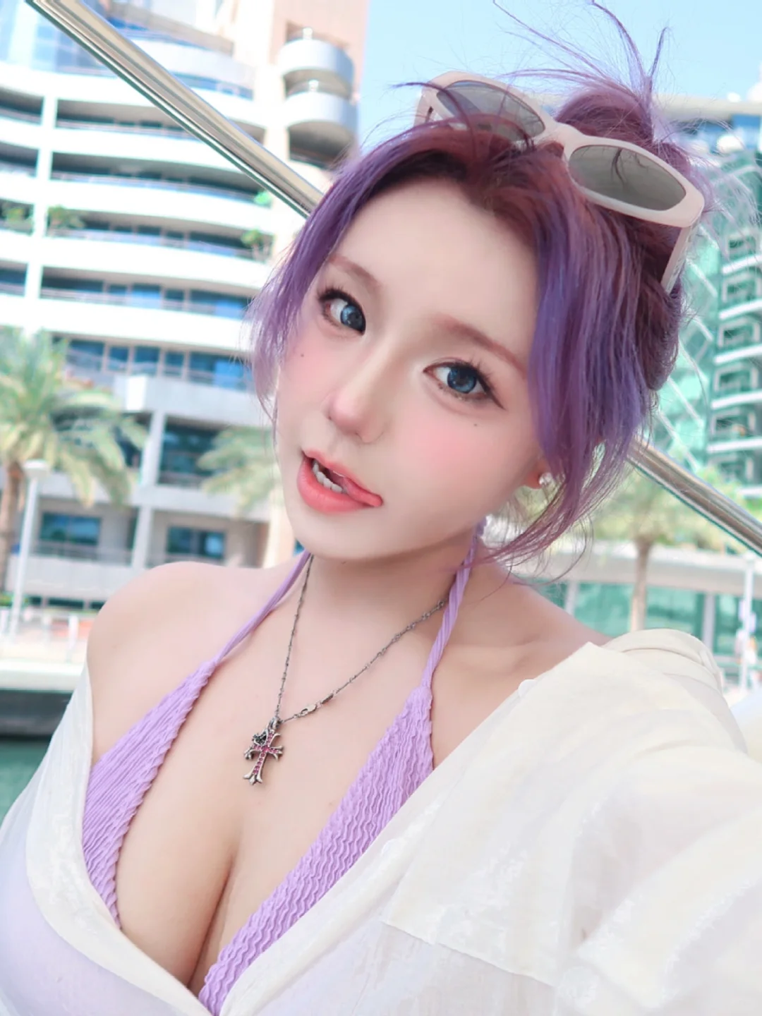 海边正常穿搭 无不良引导 🩵🐚🪥𓇼 𓈒