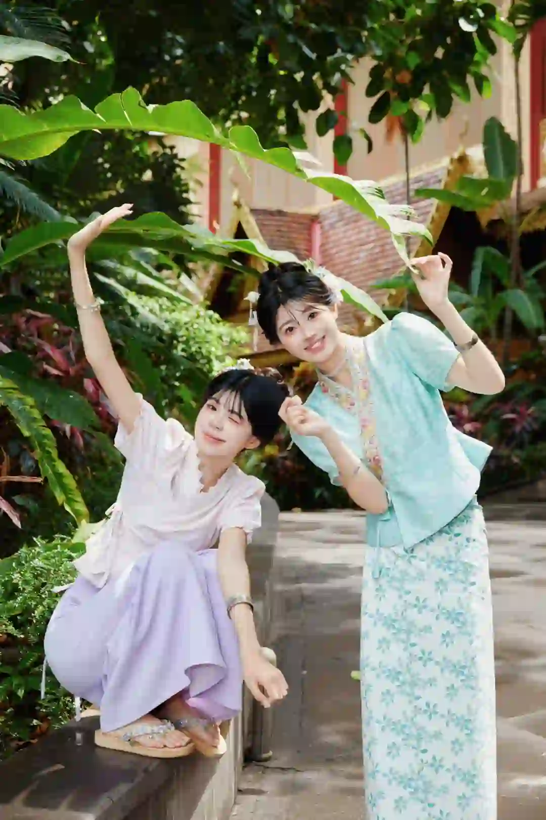西双版纳｜不允许还有人没和姐妹拍傣服写真