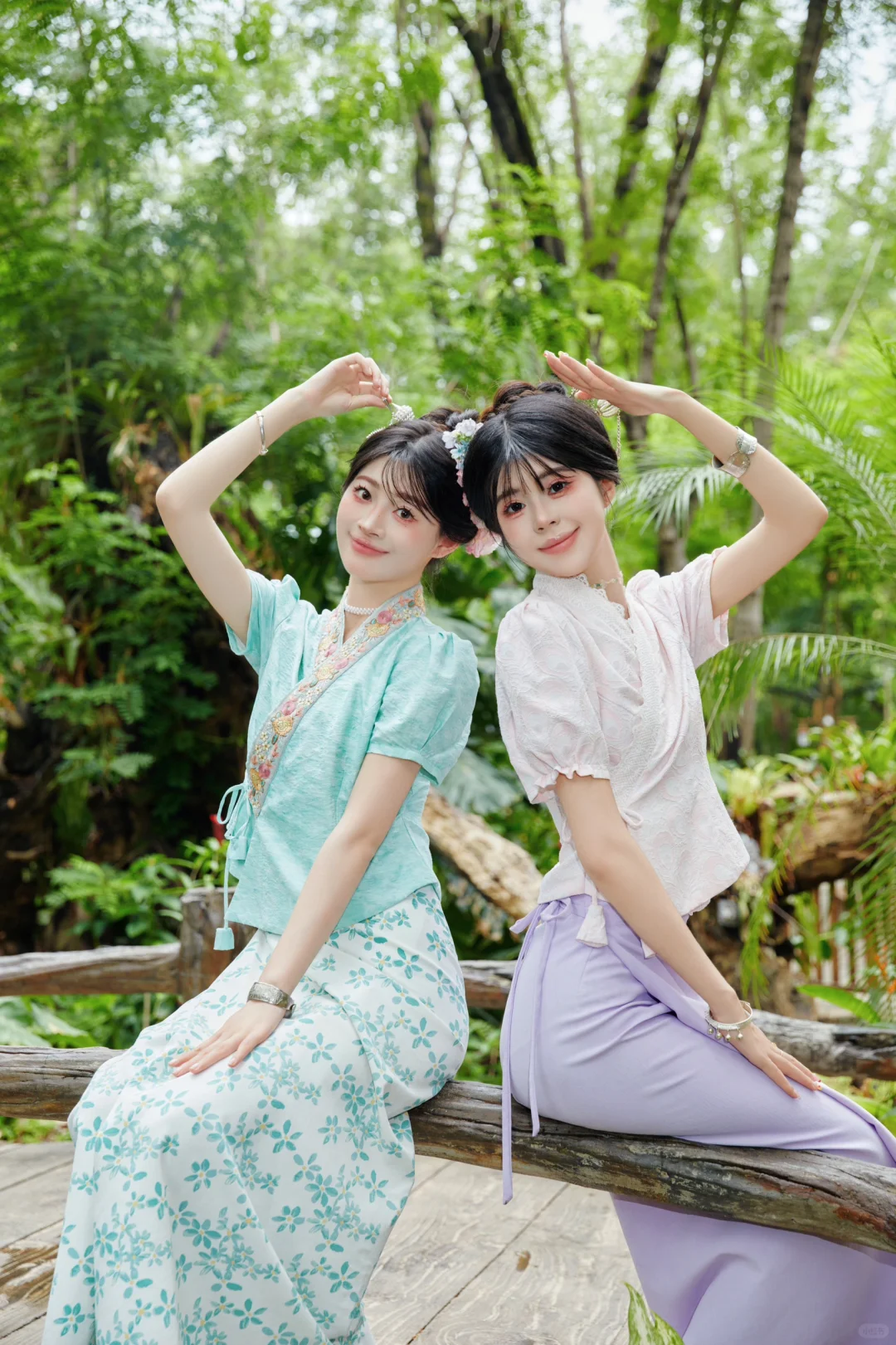 西双版纳｜不允许还有人没和姐妹拍傣服写真